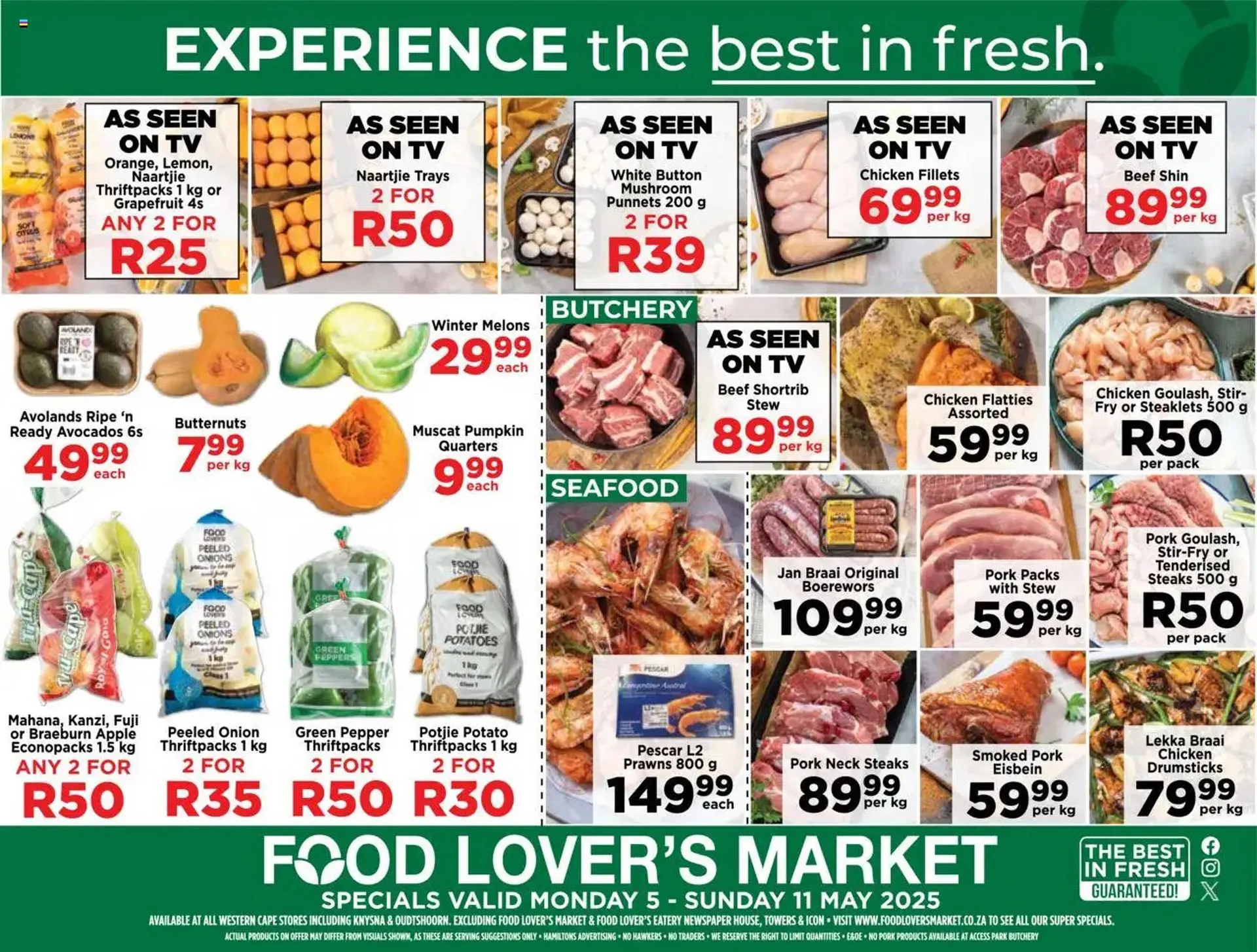 Food Lover's Market catalogue from 5 May to 11 May 2025 - Catalogue Page 1