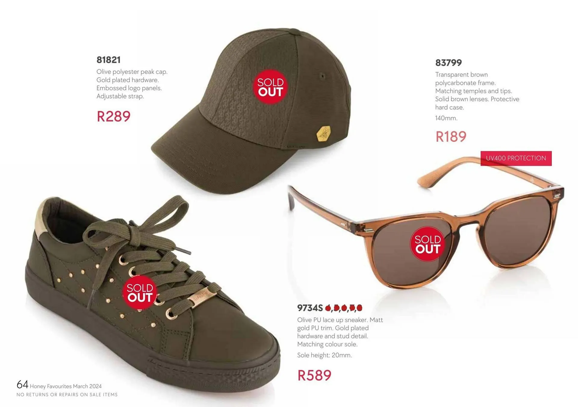 Honey Fashion Accessories catalogue from 29 March to 30 April 2024 - Catalogue Page 62