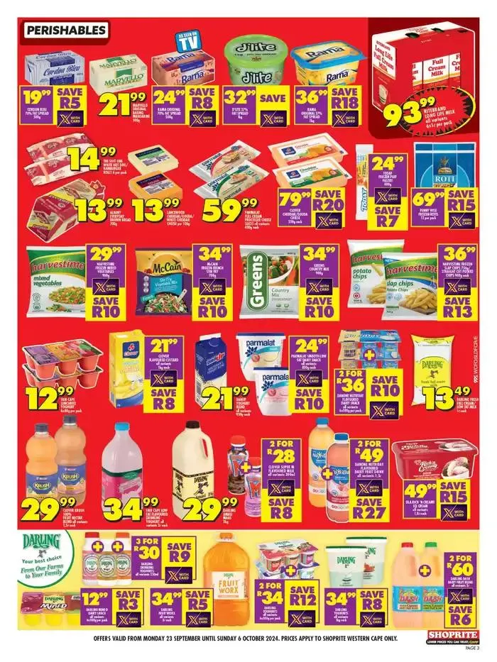 Shoprite Promise Western Cape from 24 September to 6 October 2024 - Catalogue Page 3
