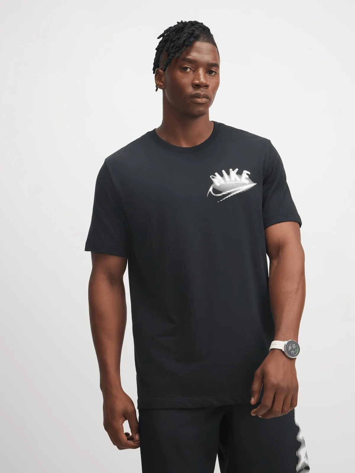Nike Mens Dri-Fit Black Tee