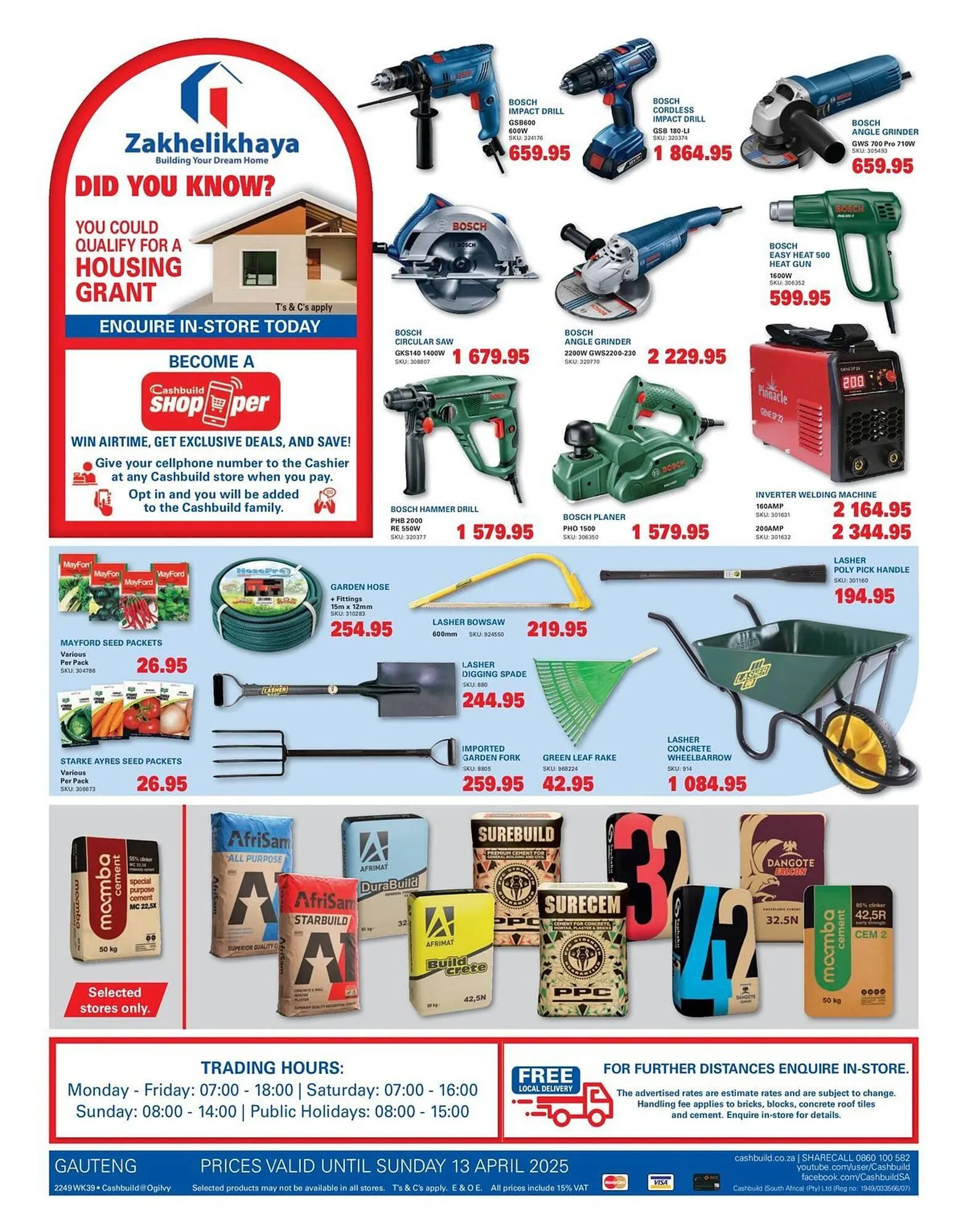 Cashbuild catalogue from 24 March to 13 April 2025 - Catalogue Page 4