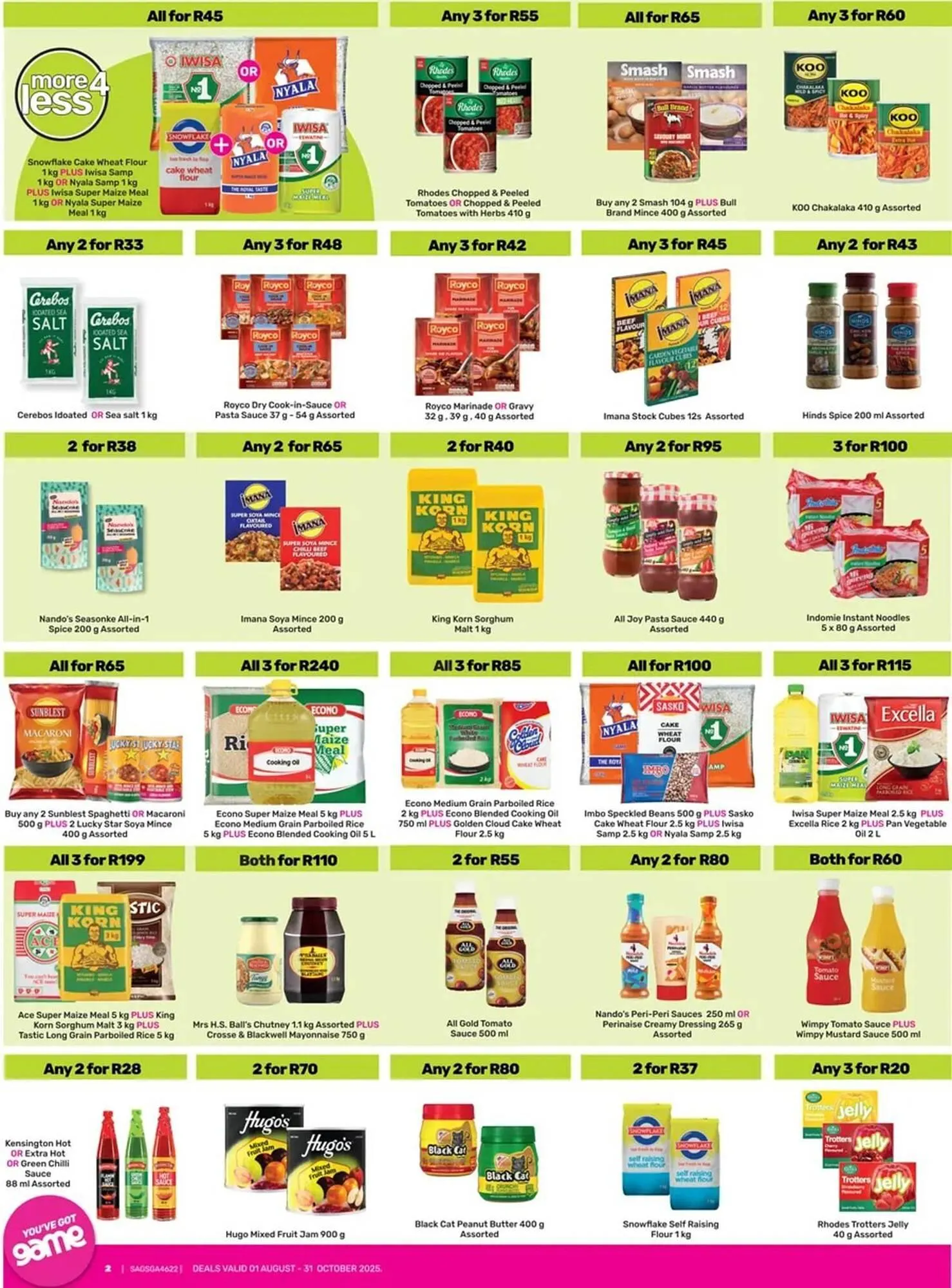 Game catalogue from 1 August to 31 October 2025 - Catalogue Page 2