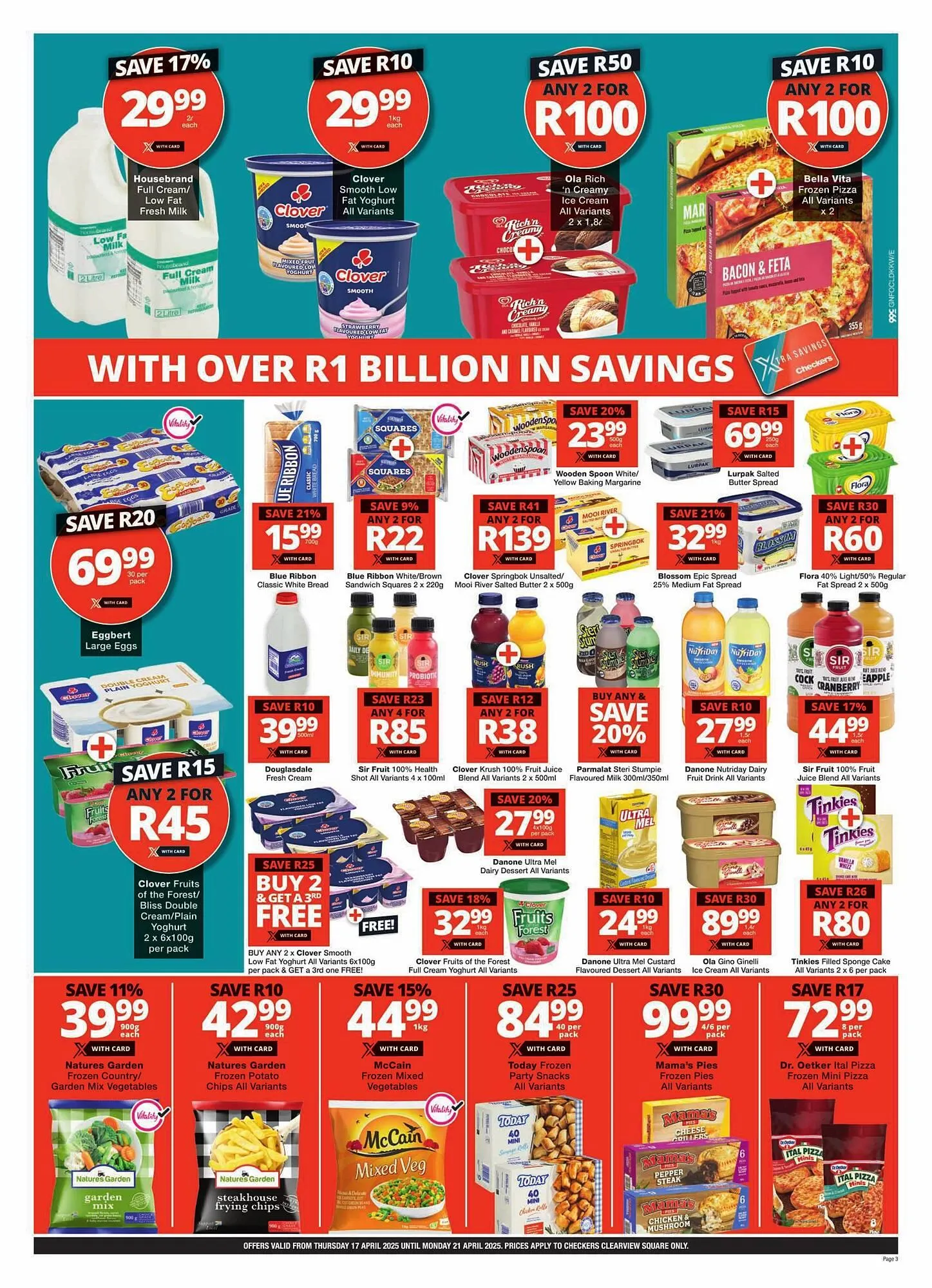 Checkers catalogue from 17 April to 21 April 2025 - Catalogue Page 3