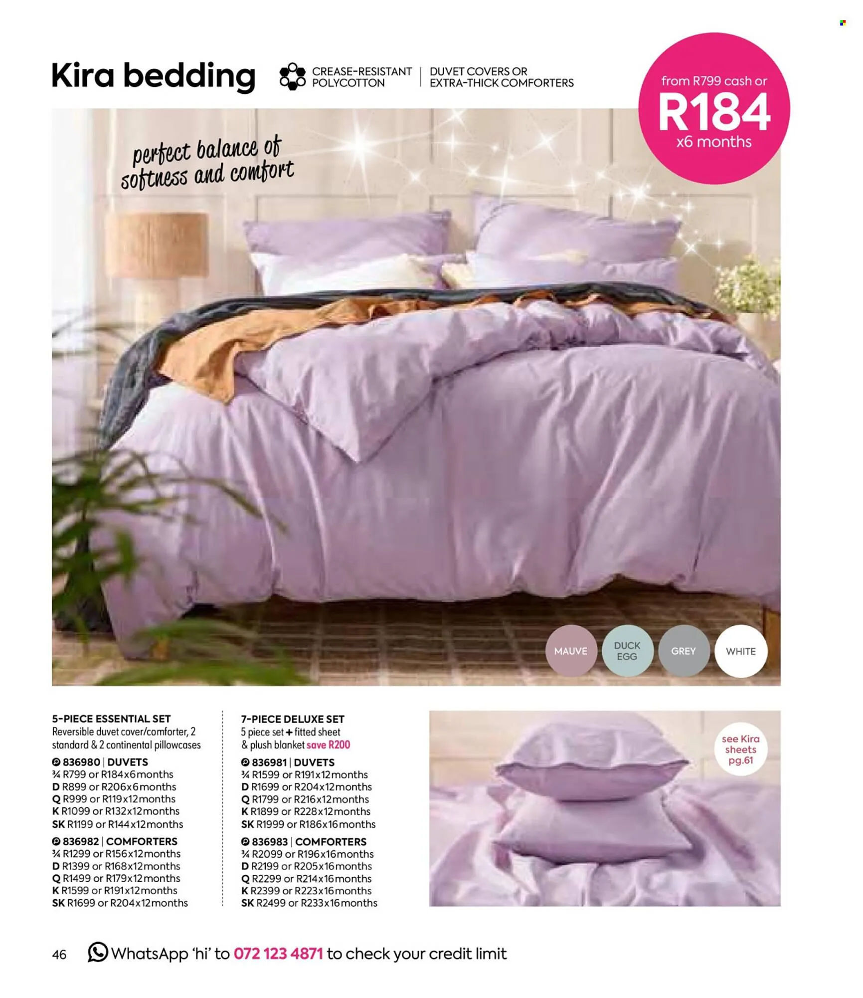 HomeChoice catalogue from 1 November to 31 December 2025 - Catalogue Page 46