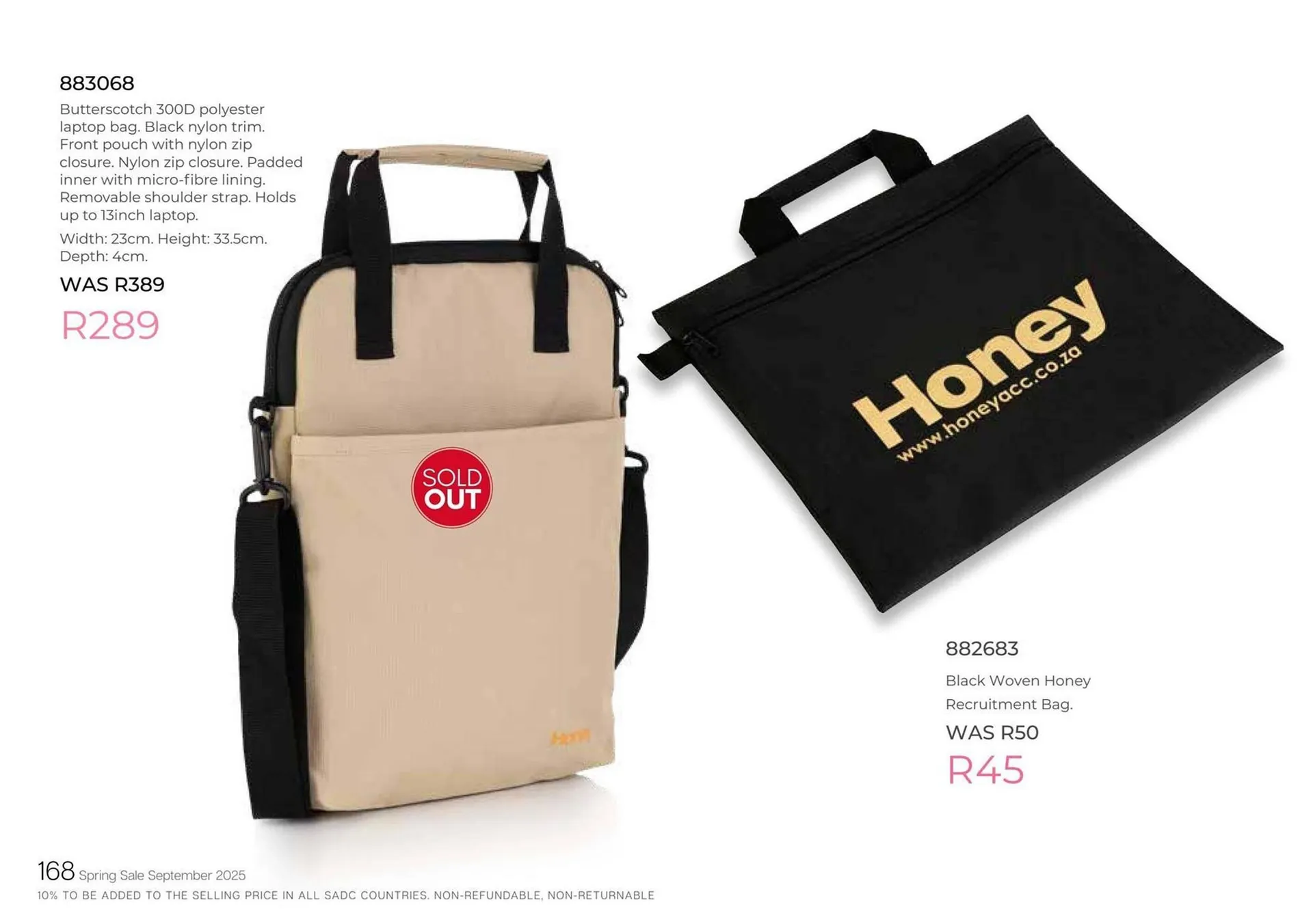 Honey Fashion Accessories catalogue from 3 September to 30 September 2025 - Catalogue Page 170