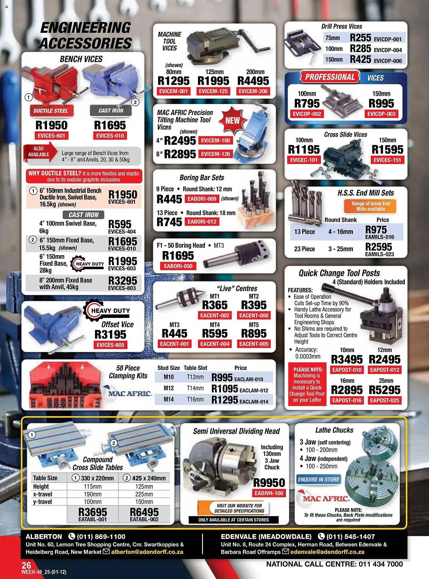 Adendorff Machinery Mart catalogue from 30 November to 31 December 2025 - Catalogue Page 28