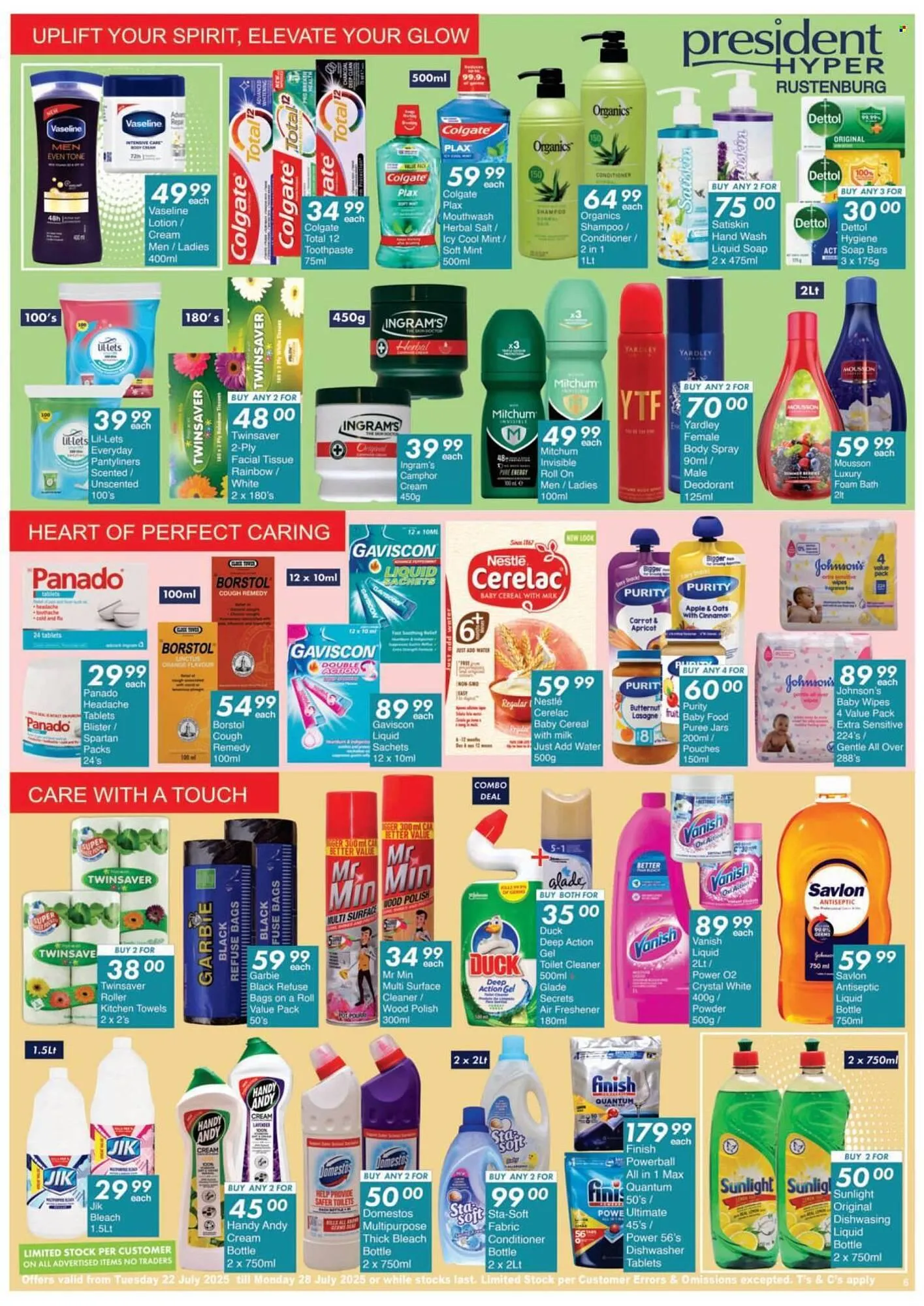 President Hyper catalogue from 22 July to 28 July 2025 - Catalogue Page 6