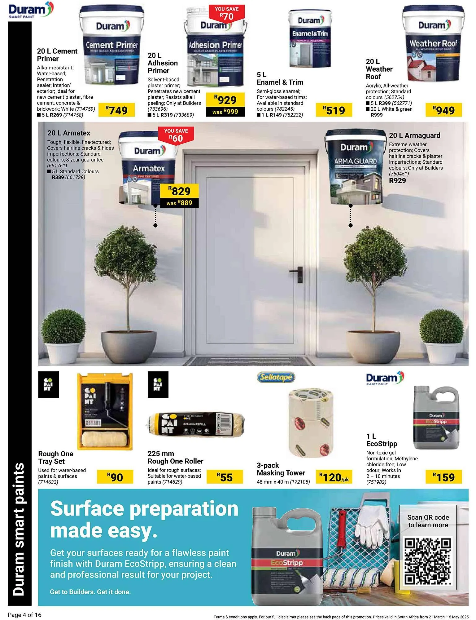 Builders Warehouse catalogue from 21 March to 5 May 2025 - Catalogue Page 4