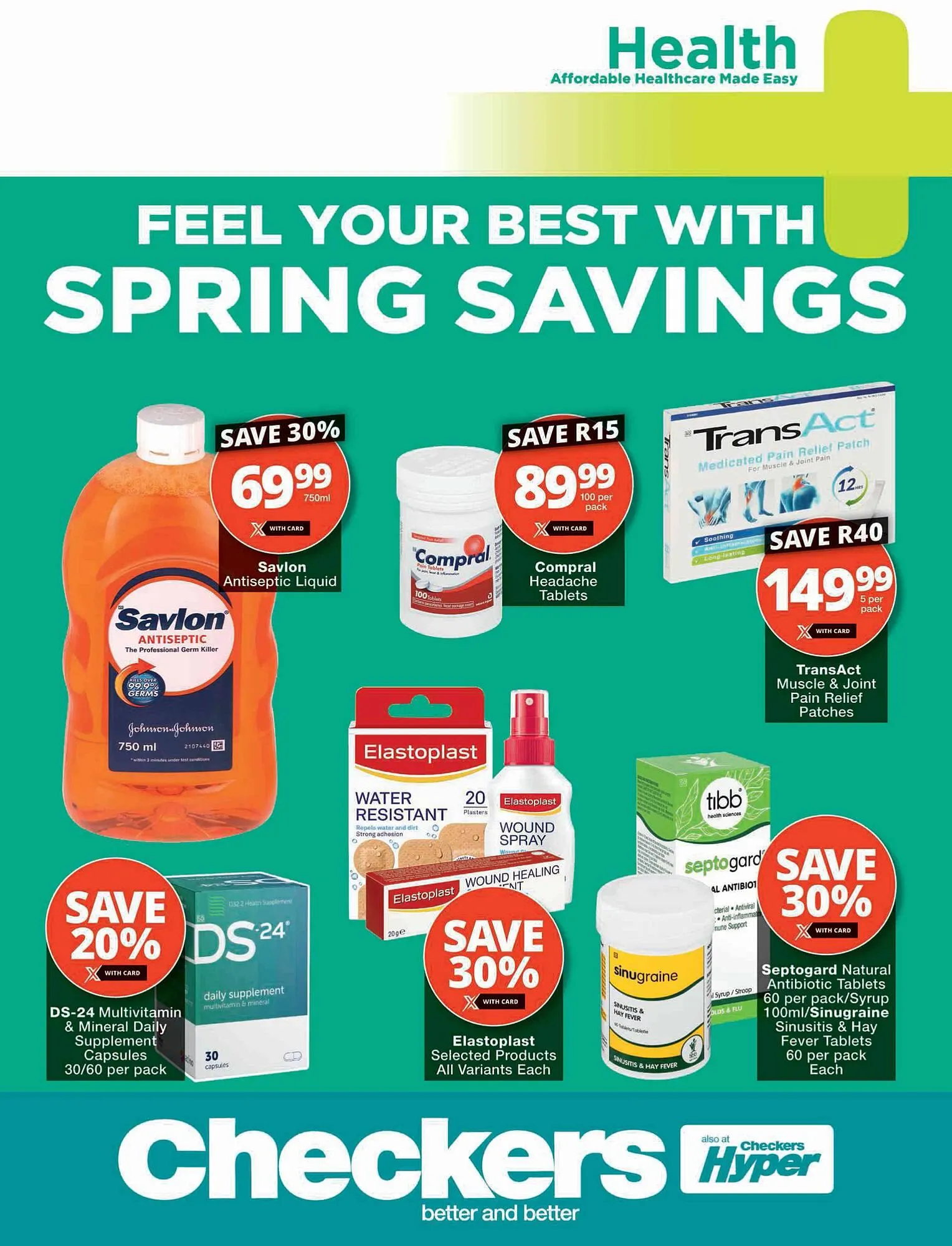 Checkers catalogue from 22 September to 5 October 2025 - Catalogue Page 1