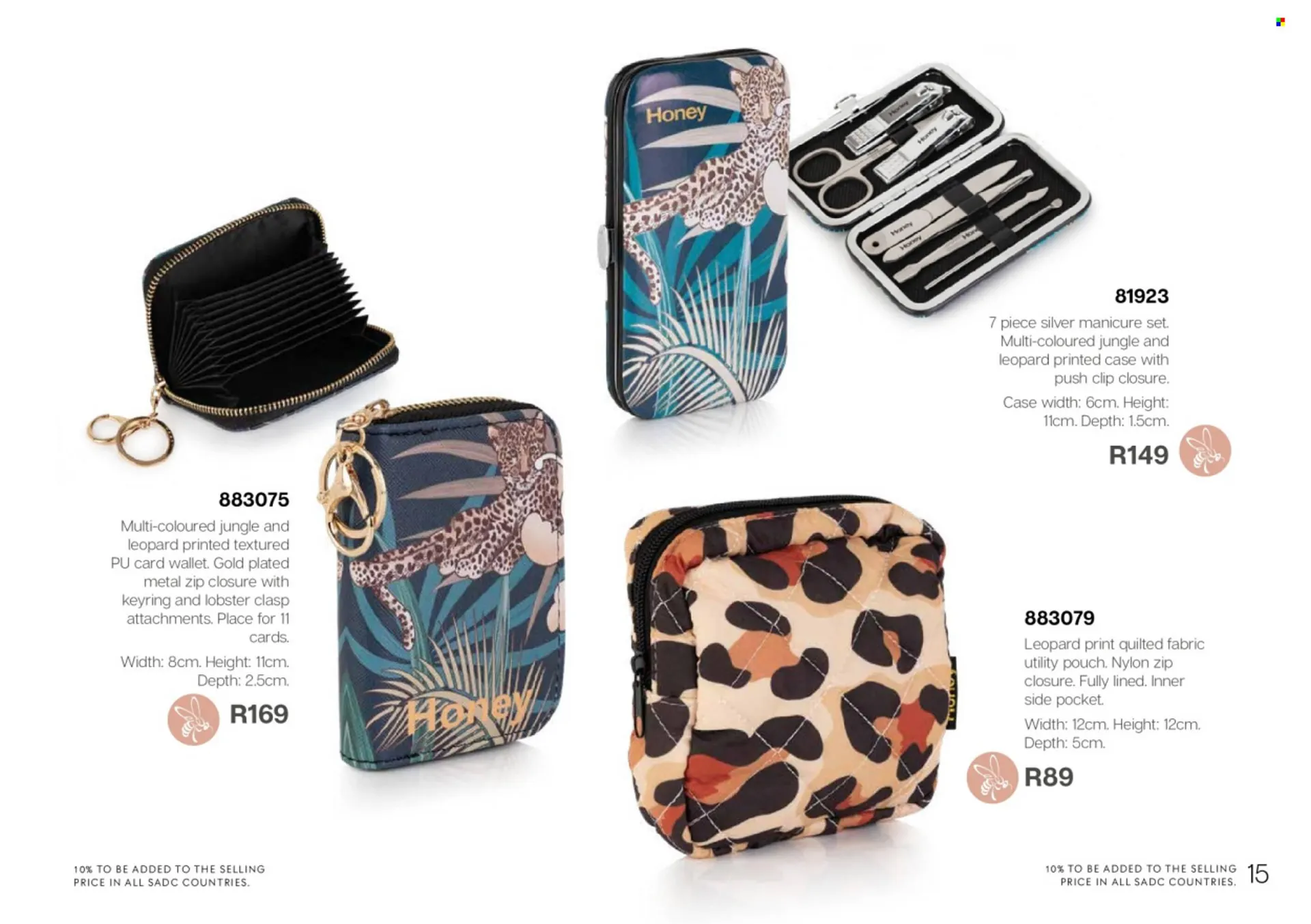 Honey Fashion Accessories catalogue from 12 August to 20 August 2025 - Catalogue Page 17