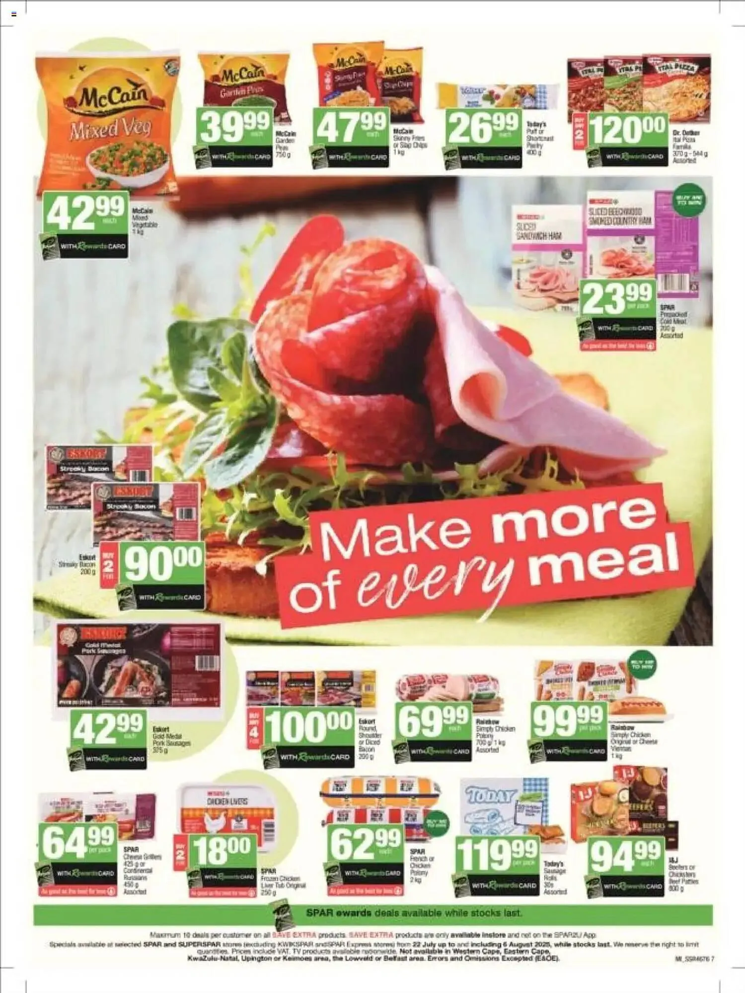 Spar catalogue from 22 July to 6 August 2025 - Catalogue Page 7