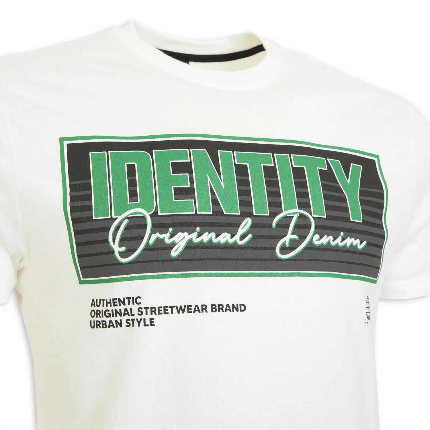 White Branded T-shirt