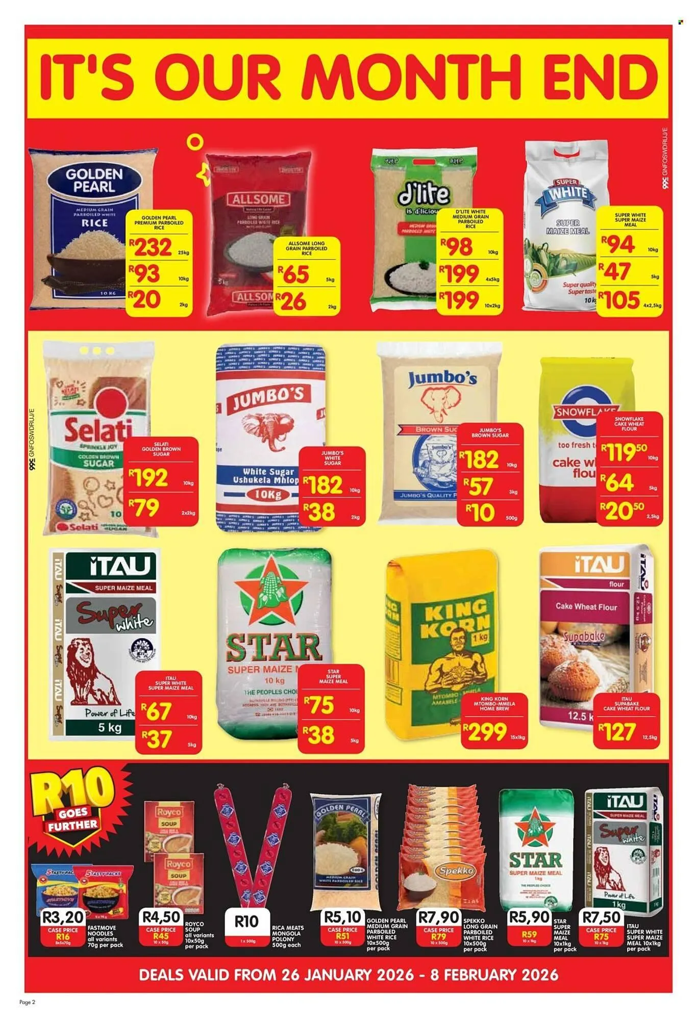 Shoprite catalogue from 26 January to 8 February 2026 - Catalogue Page 2