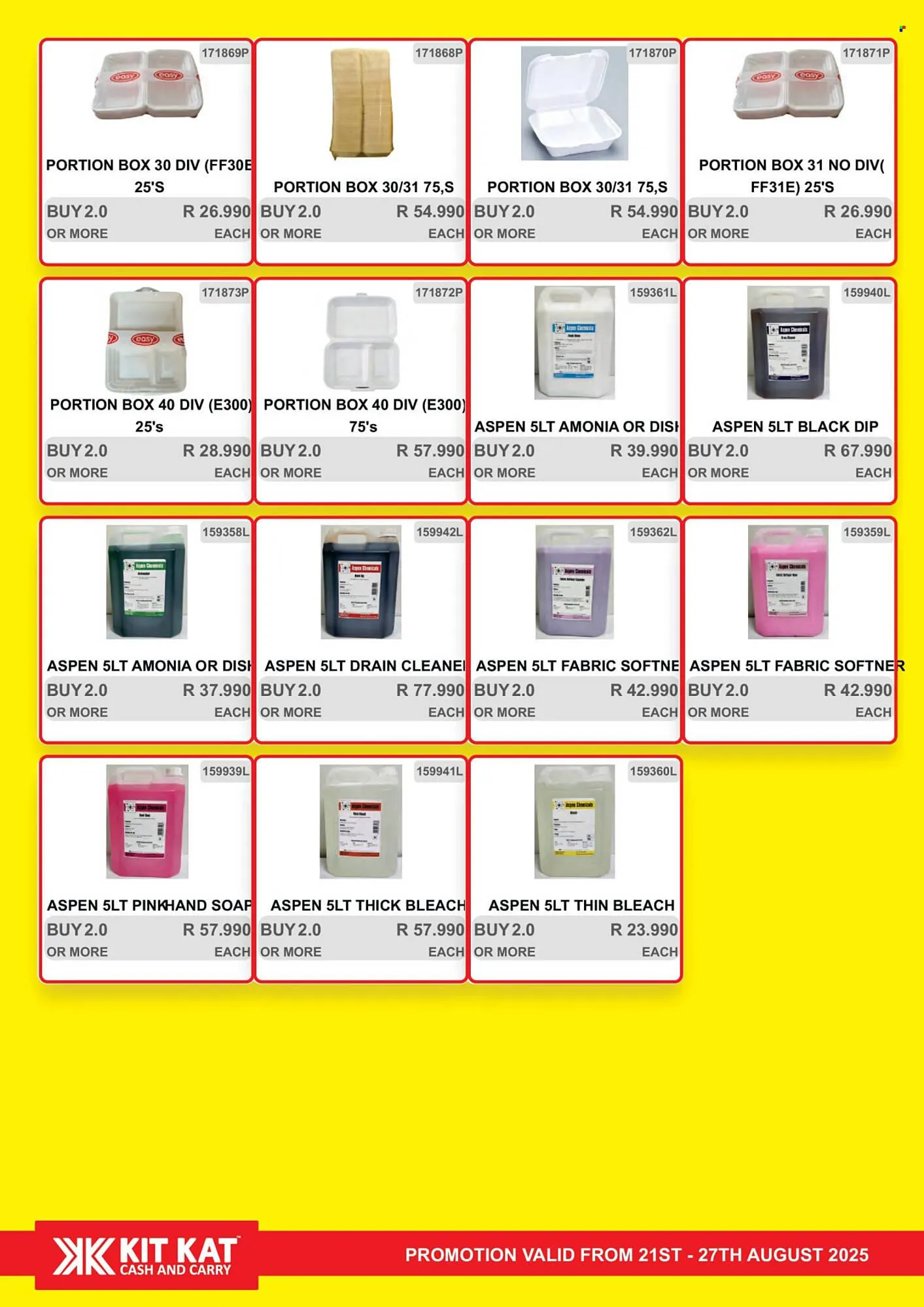 KitKat Cash and Carry catalogue from 21 August to 27 August 2025 - Catalogue Page 38