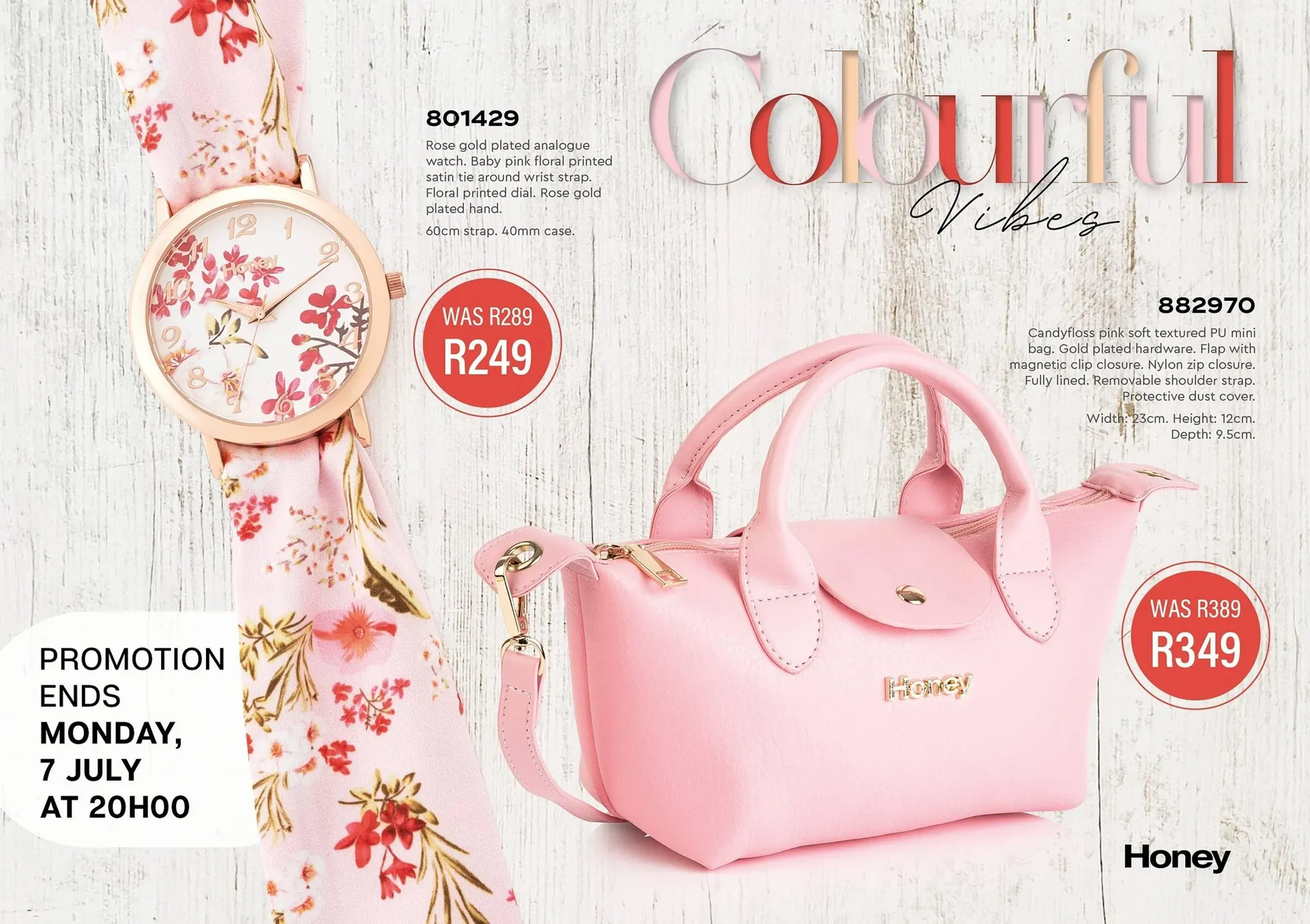 Honey Fashion Accessories catalogue from 1 July to 7 July 2025 - Catalogue Page 1