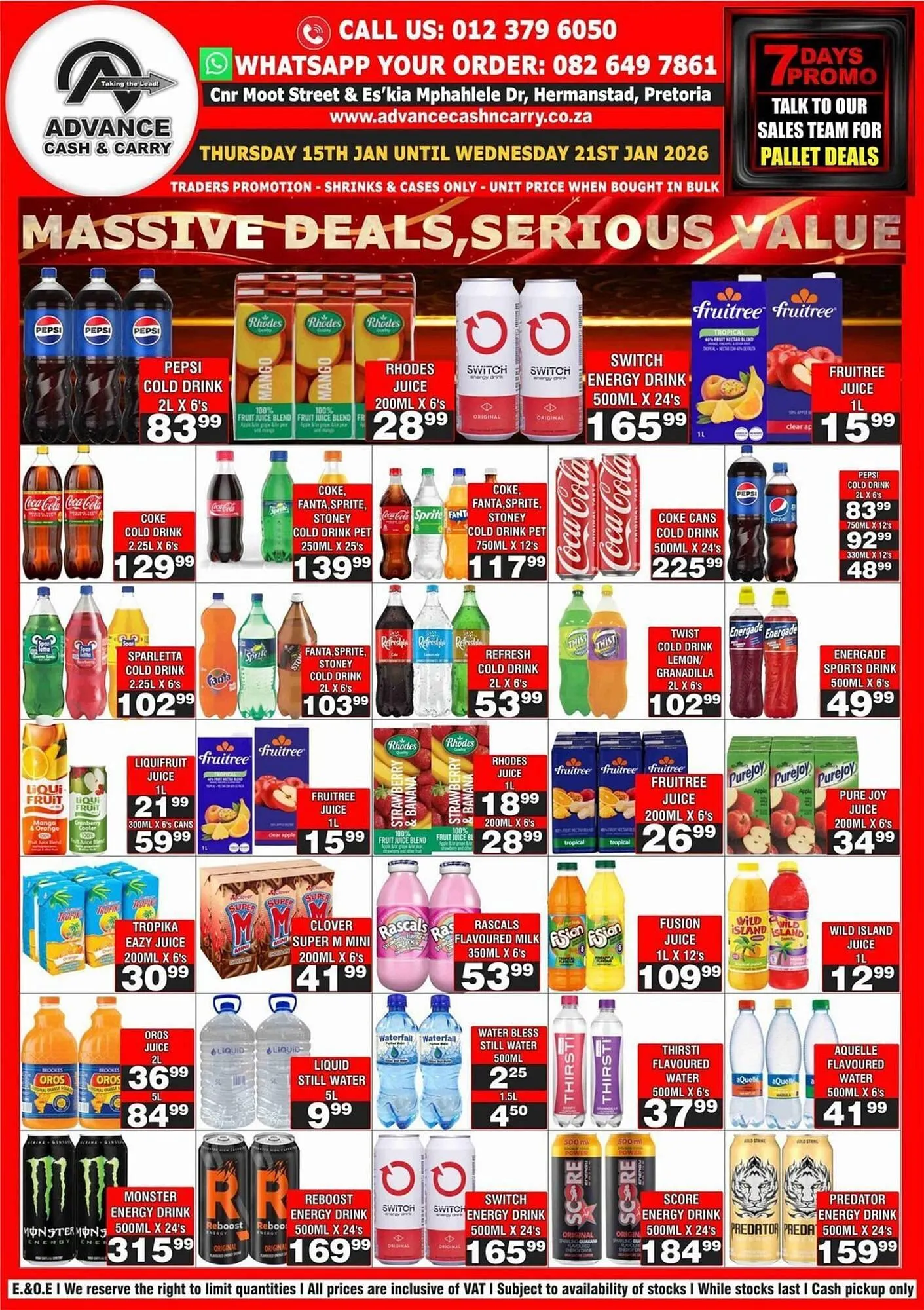 Advance Cash n Carry catalogue from 15 January to 21 January 2026 - Catalogue Page 4