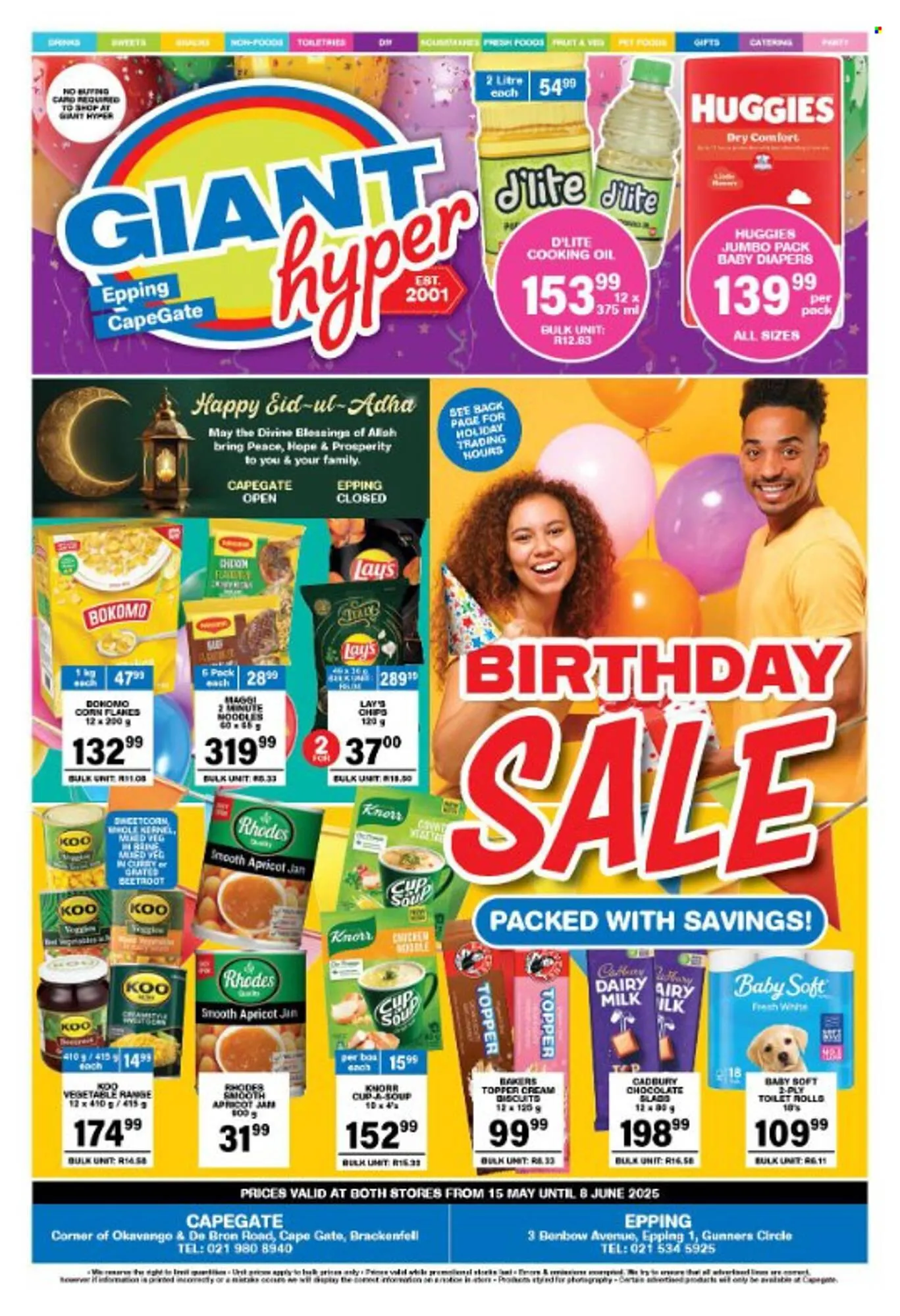 Giant Hyper catalogue from 15 May to 8 June 2025 - Catalogue Page 1