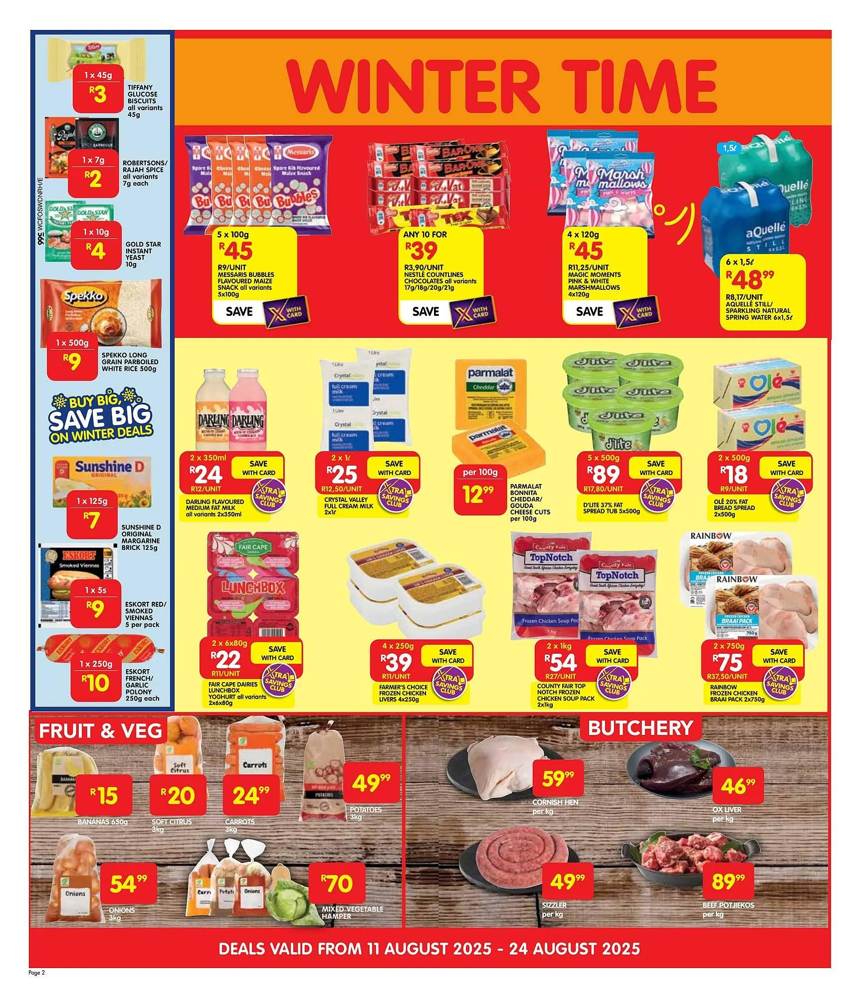 Shoprite catalogue from 11 August to 24 August 2025 - Catalogue Page 2