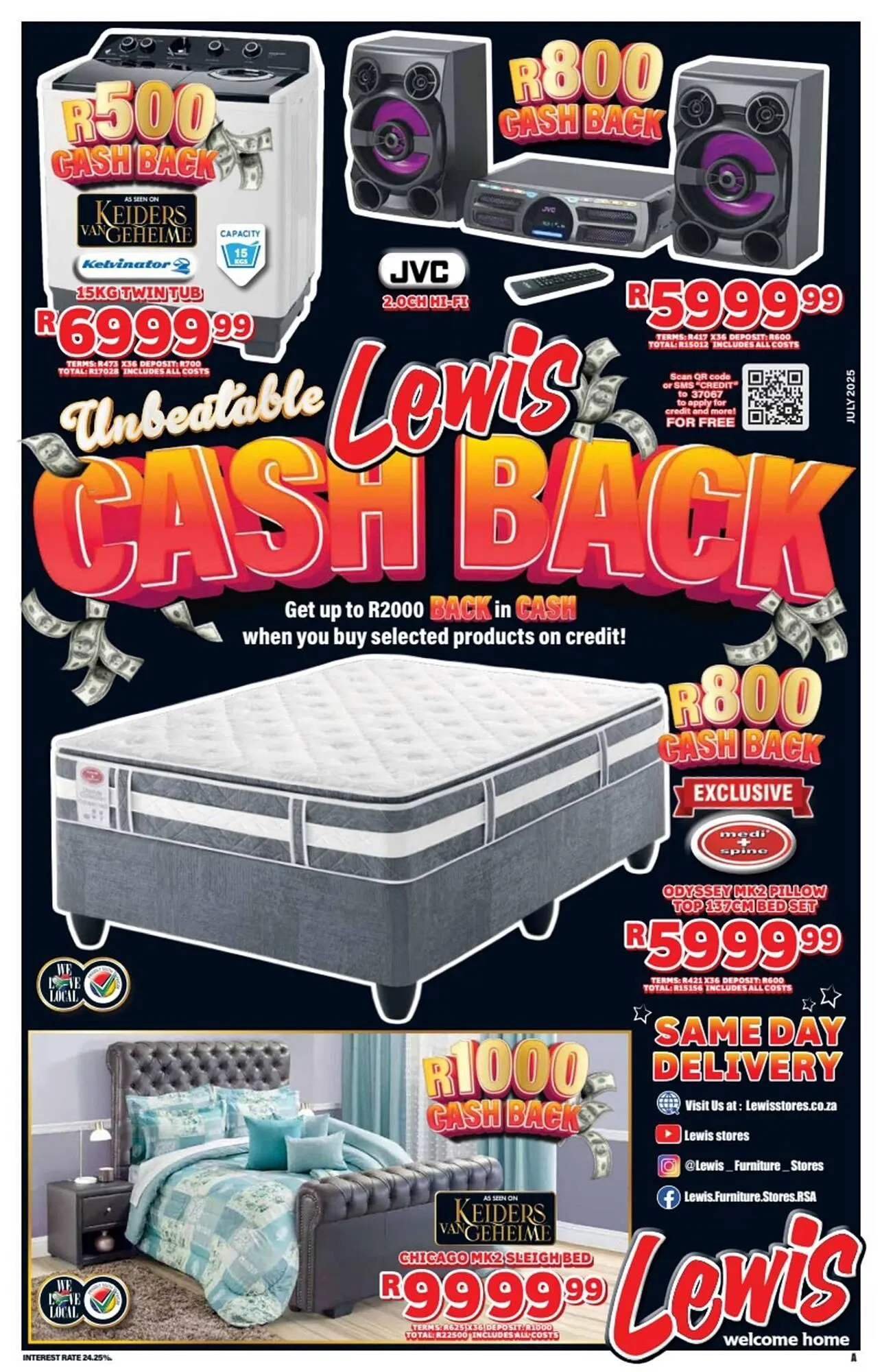 Lewis catalogue from 7 July to 10 August 2025 - Catalogue Page 1