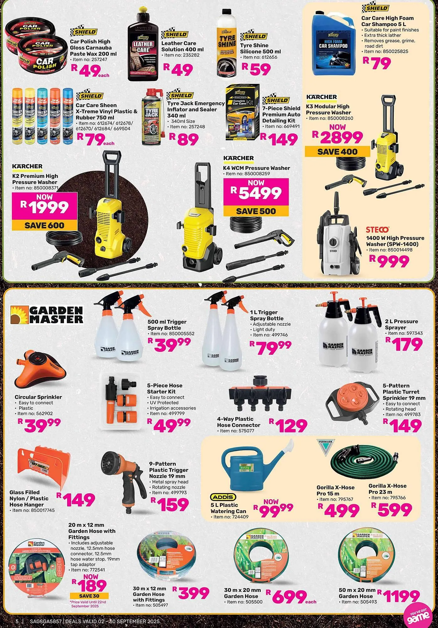 Game catalogue from 2 September to 30 September 2025 - Catalogue Page 5