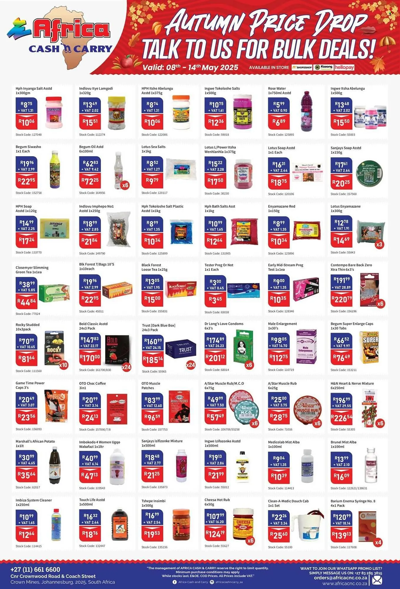 Africa Cash and Carry catalogue from 8 May to 14 May 2025 - Catalogue Page 7