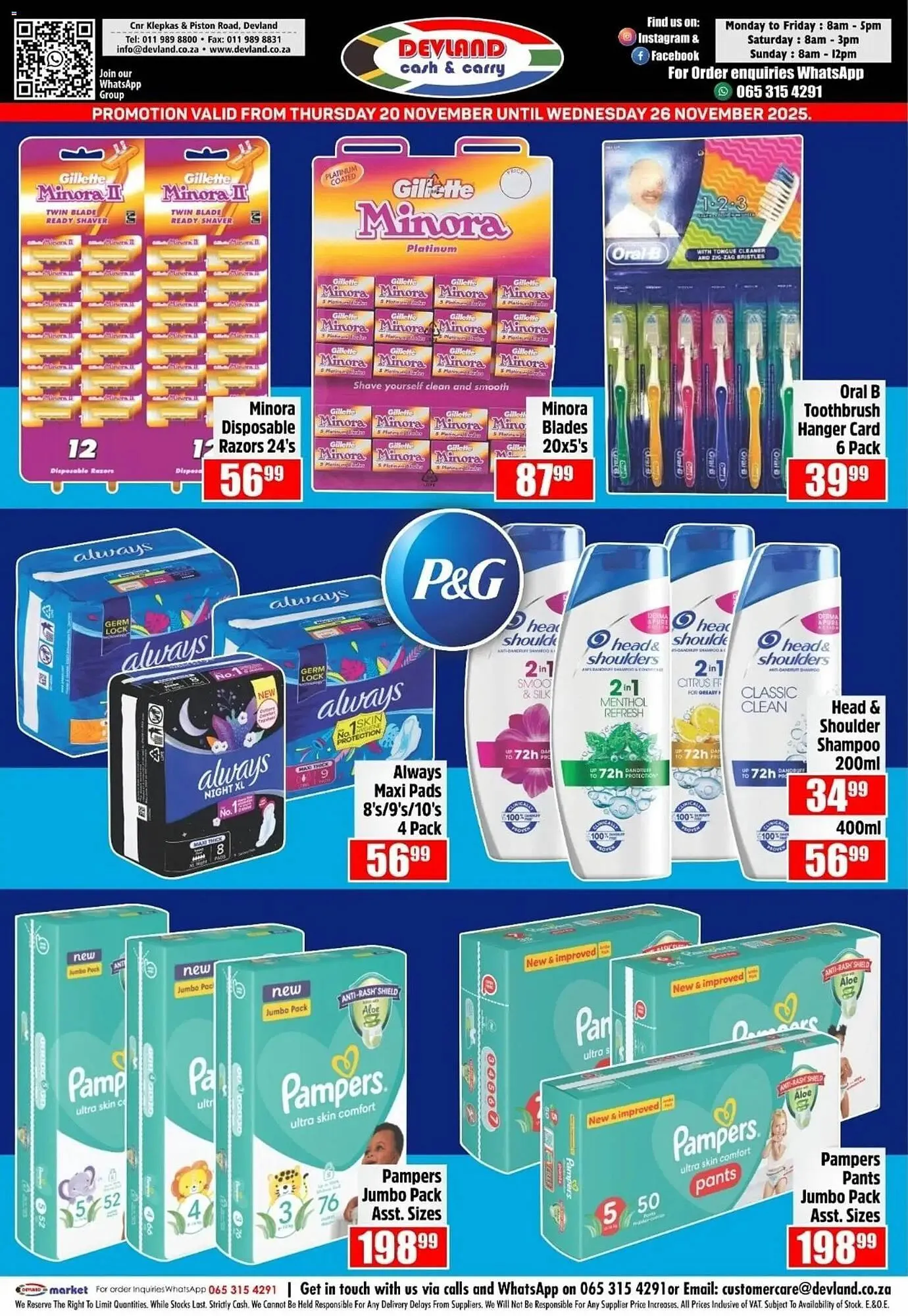 Devland Cash And Carry catalogue from 19 November to 28 November 2025 - Catalogue Page 1