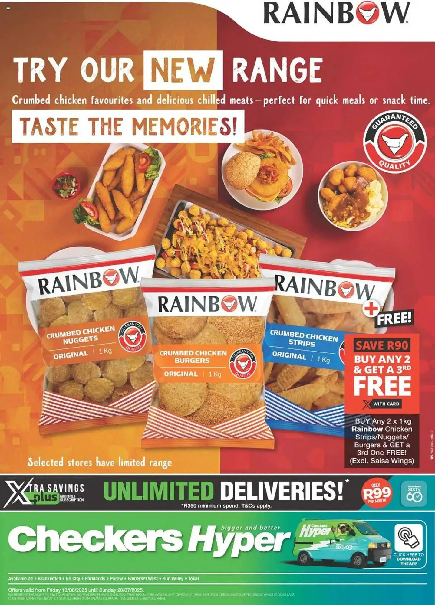 Checkers catalogue from 13 June to 20 July 2025 - Catalogue Page 1