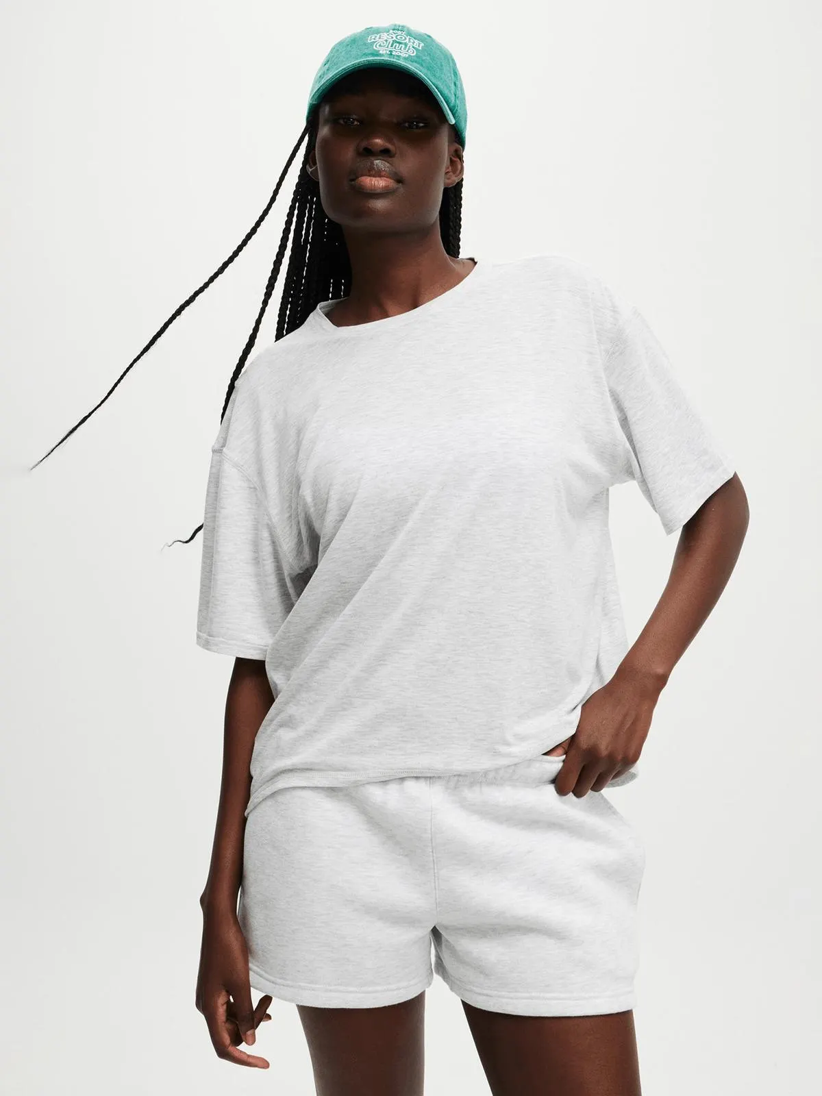 Women's Cotton On Grey Active Lightweight T-shirt