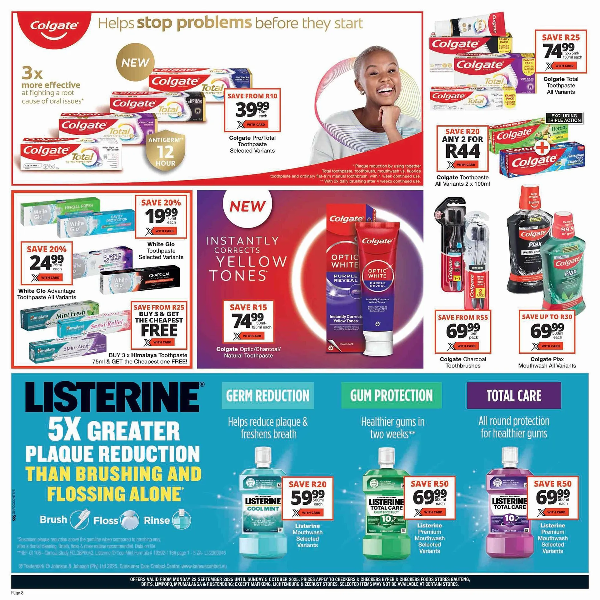 Checkers catalogue from 22 September to 5 October 2025 - Catalogue Page 8