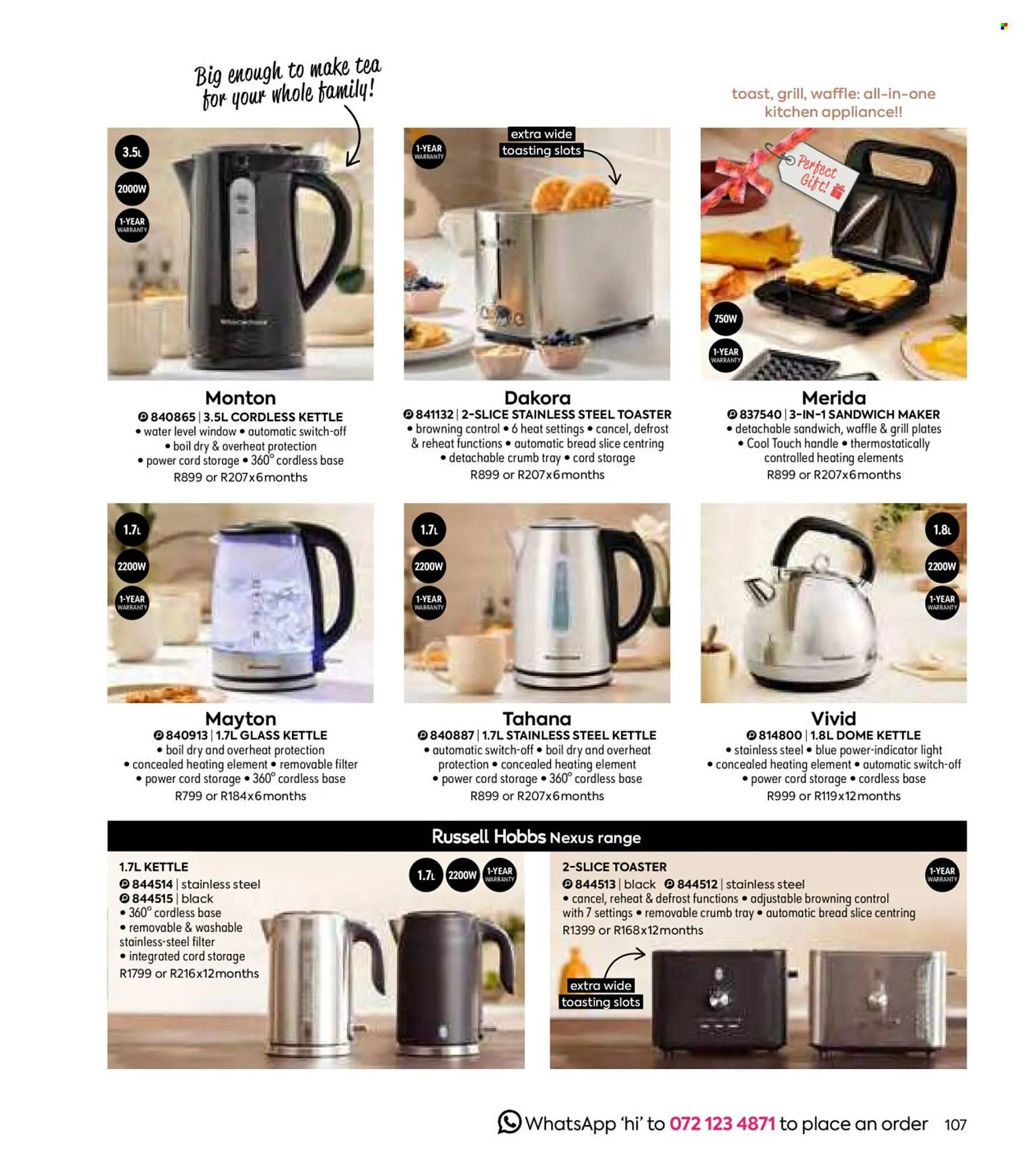 HomeChoice catalogue from 1 November to 31 December 2025 - Catalogue Page 107