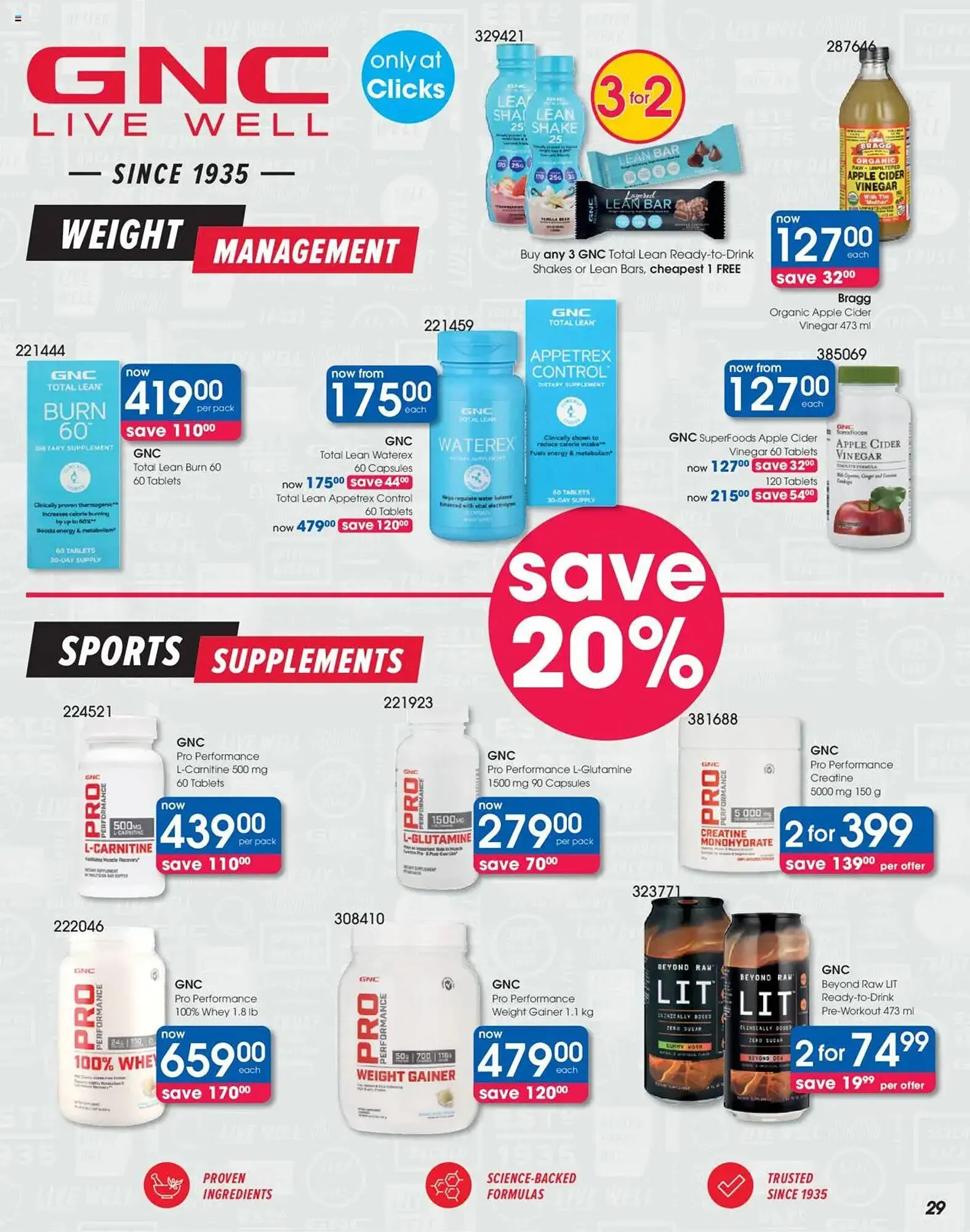 Clicks catalogue from 17 April to 20 May 2025 - Catalogue Page 29