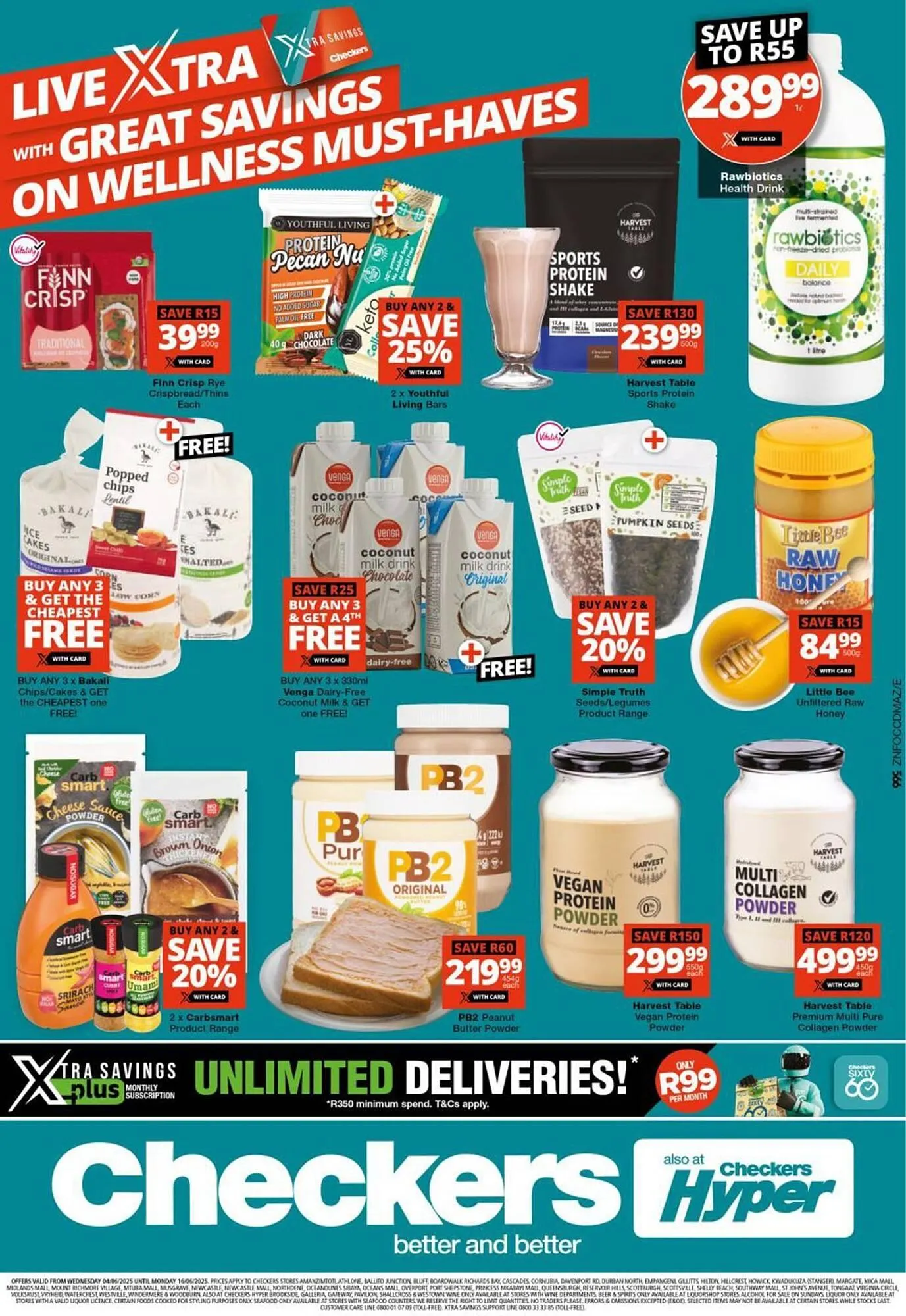 Checkers catalogue from 4 June to 16 June 2025 - Catalogue Page 1