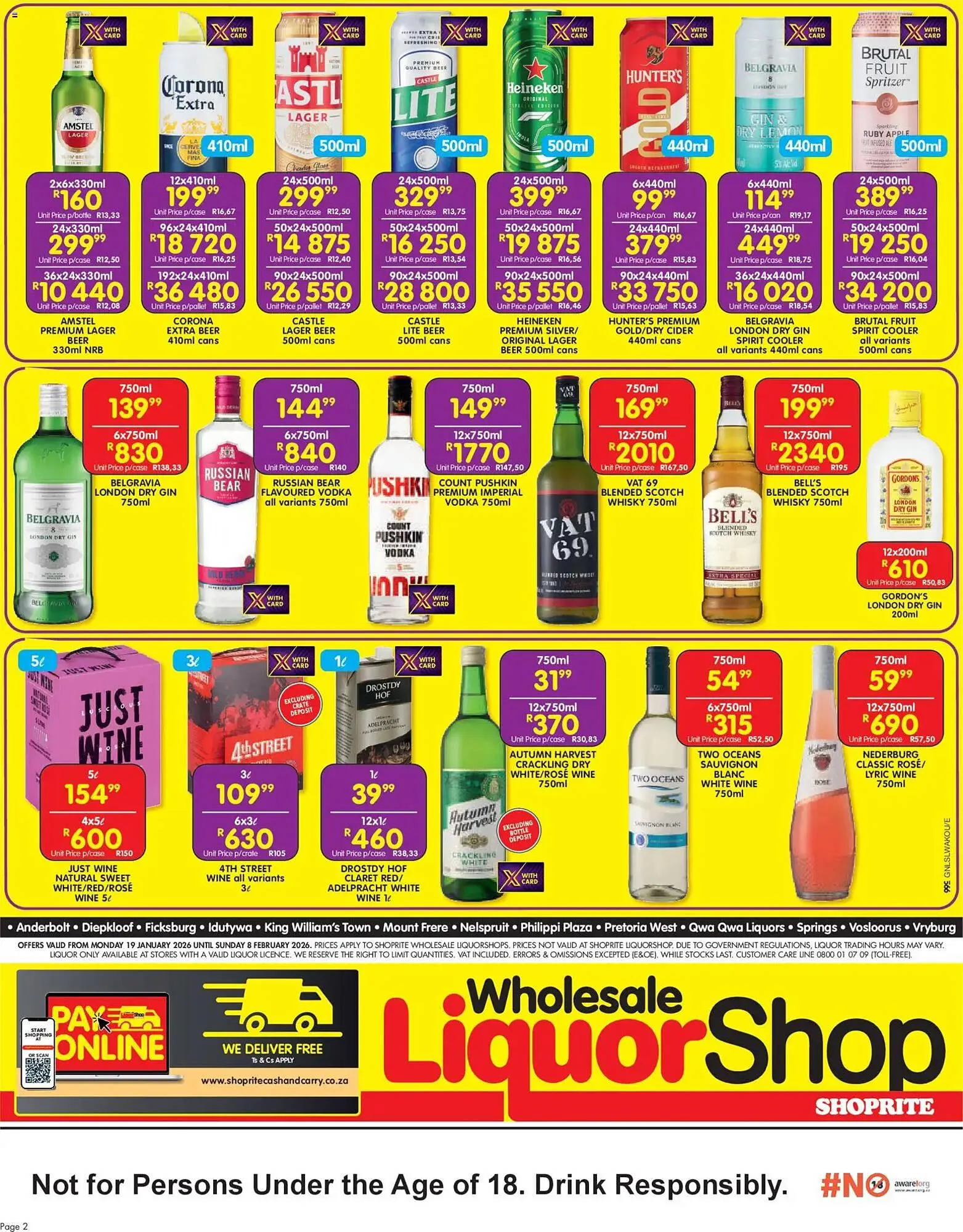 Shoprite catalogue from 18 January to 8 February 2026 - Catalogue Page 2