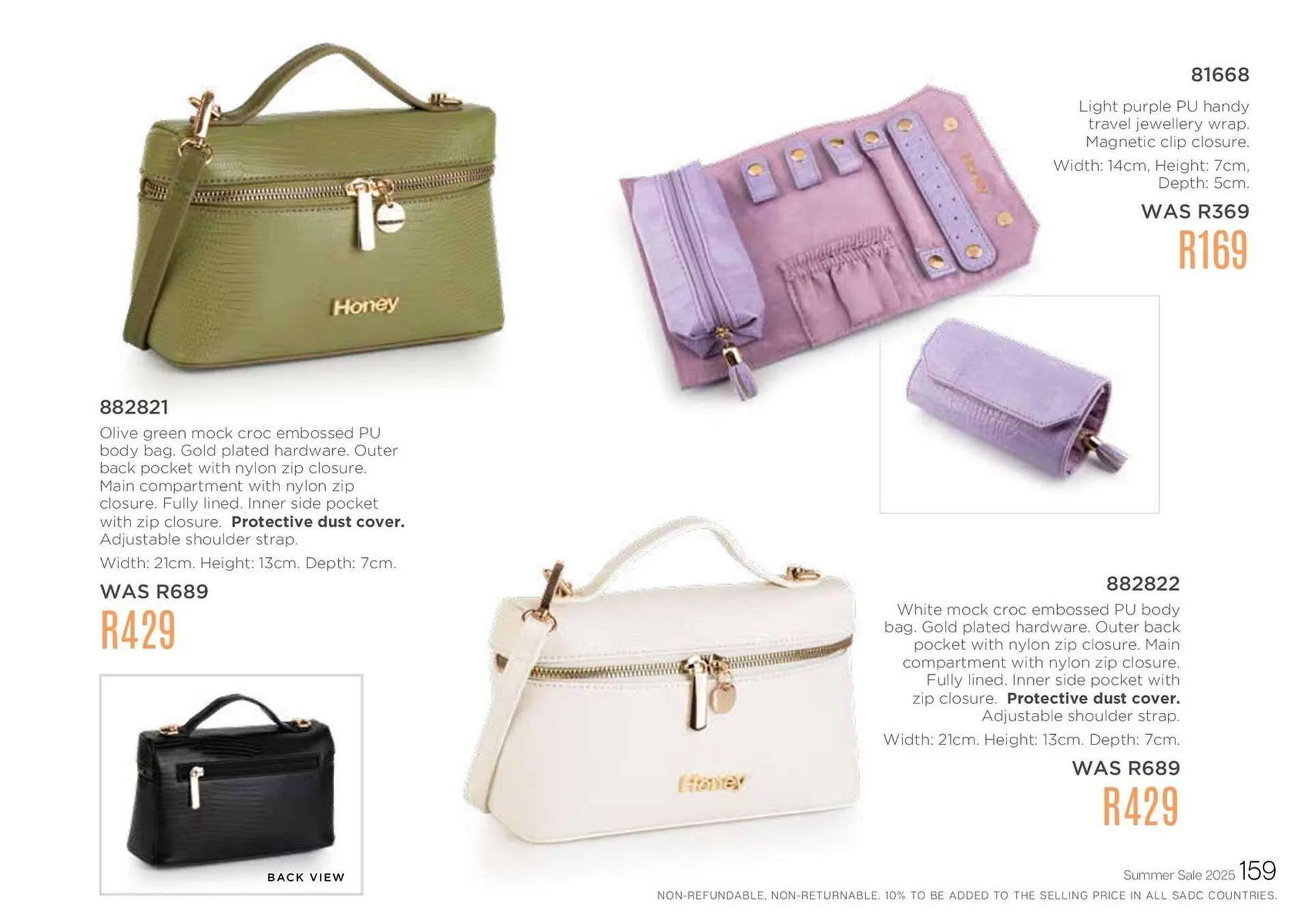 Honey Fashion Accessories catalogue from 23 January to 19 February 2026 - Catalogue Page 161