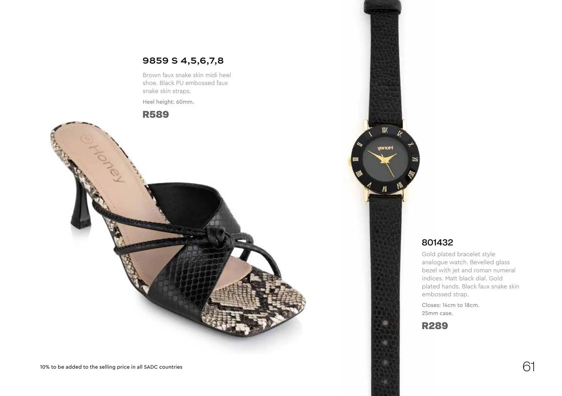 Honey Fashion Accessories catalogue from 12 August to 31 August 2025 - Catalogue Page 63