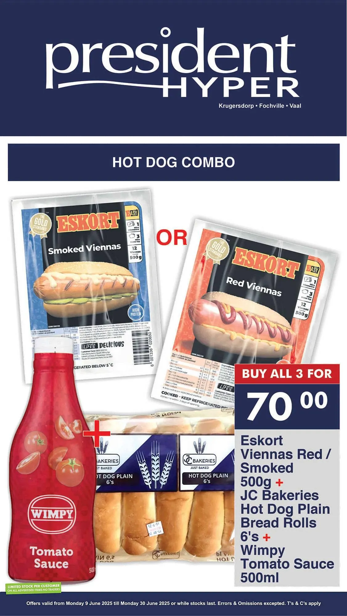 President Hyper catalogue from 9 June to 30 June 2025 - Catalogue Page 3