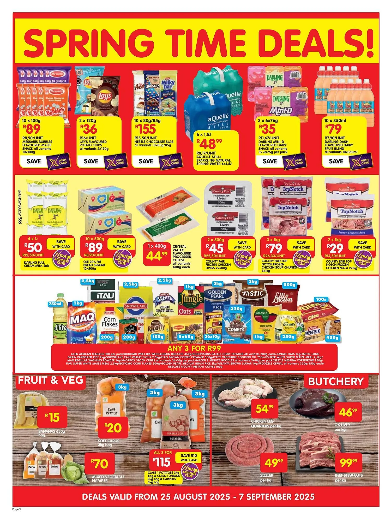 Shoprite catalogue from 25 August to 7 September 2025 - Catalogue Page 2