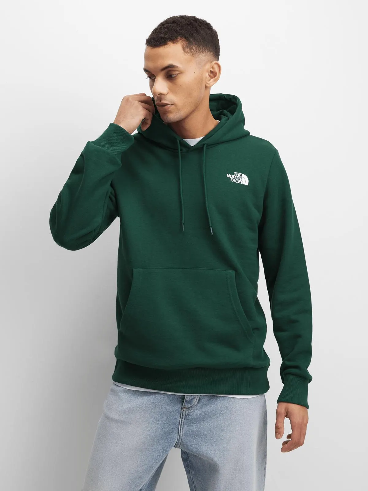 The North Face Men's Simple Dome Green Hoodie