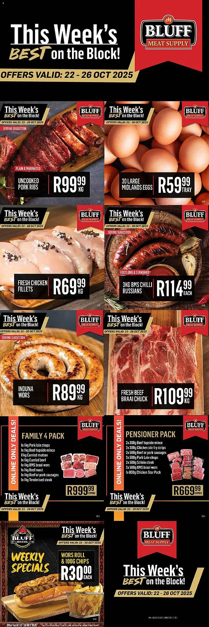 Bluff Meat Supply catalogue - 1
