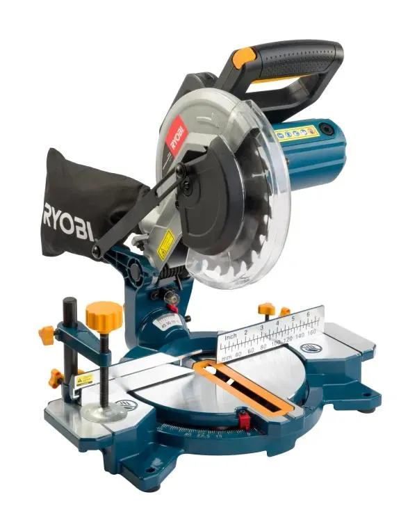 Ryobi Mitre Saw 1200W 210mm Compound With Lazer MS-210CL