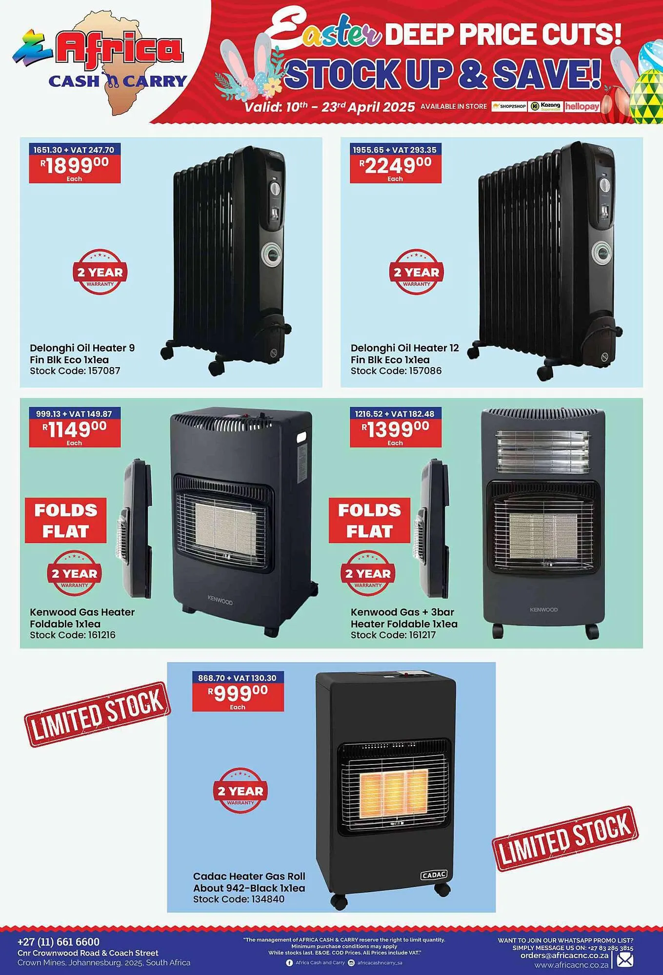 Africa Cash and Carry catalogue from 10 April to 23 April 2025 - Catalogue Page 55
