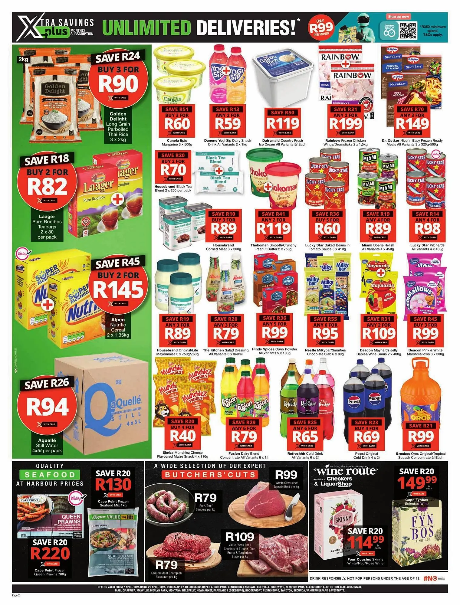 Checkers catalogue from 7 April to 21 April 2025 - Catalogue Page 2