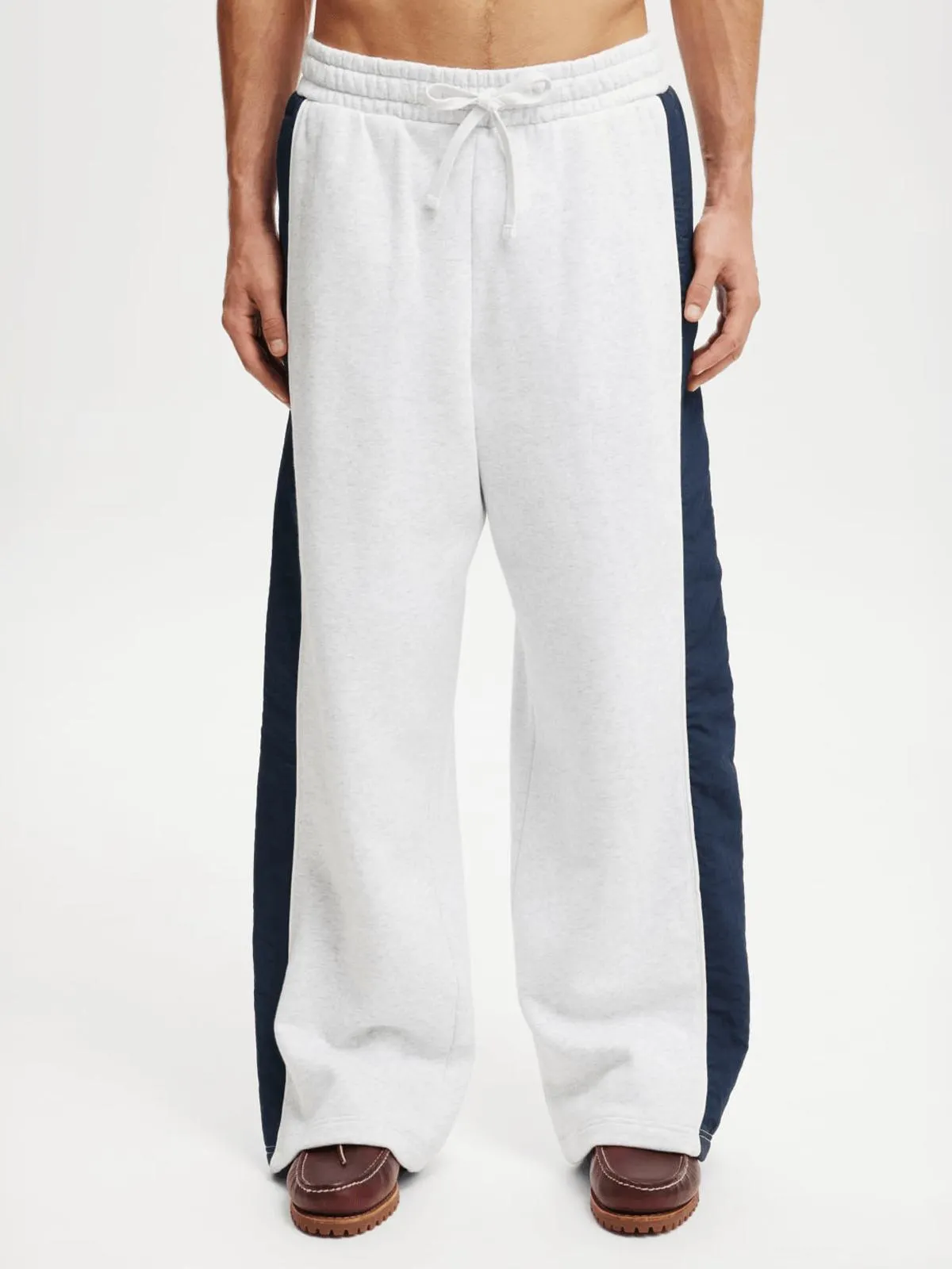 Men's Cotton On Grey Super Baggy Track Pant