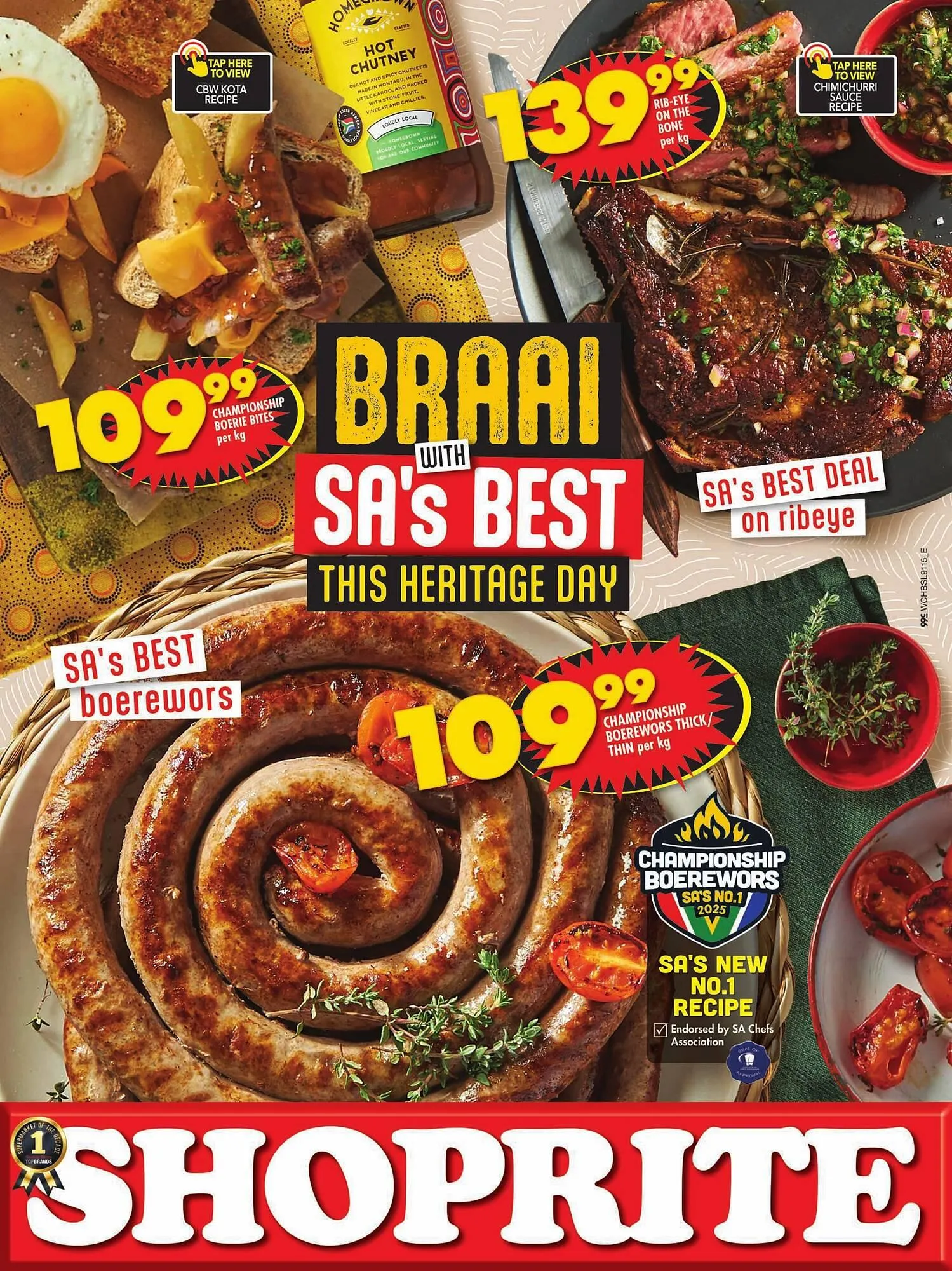 Shoprite catalogue from 22 September to 5 October 2025 - Catalogue Page 1