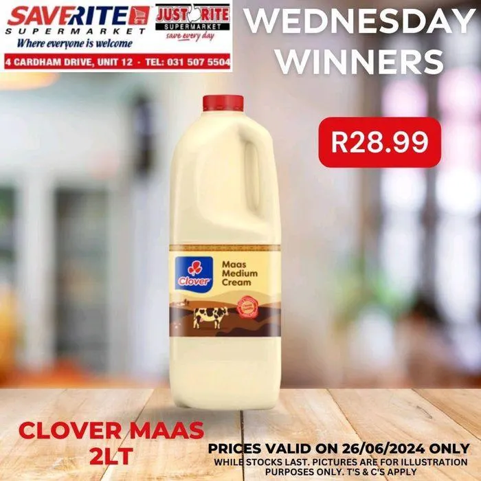 Wednesday Winners - 1