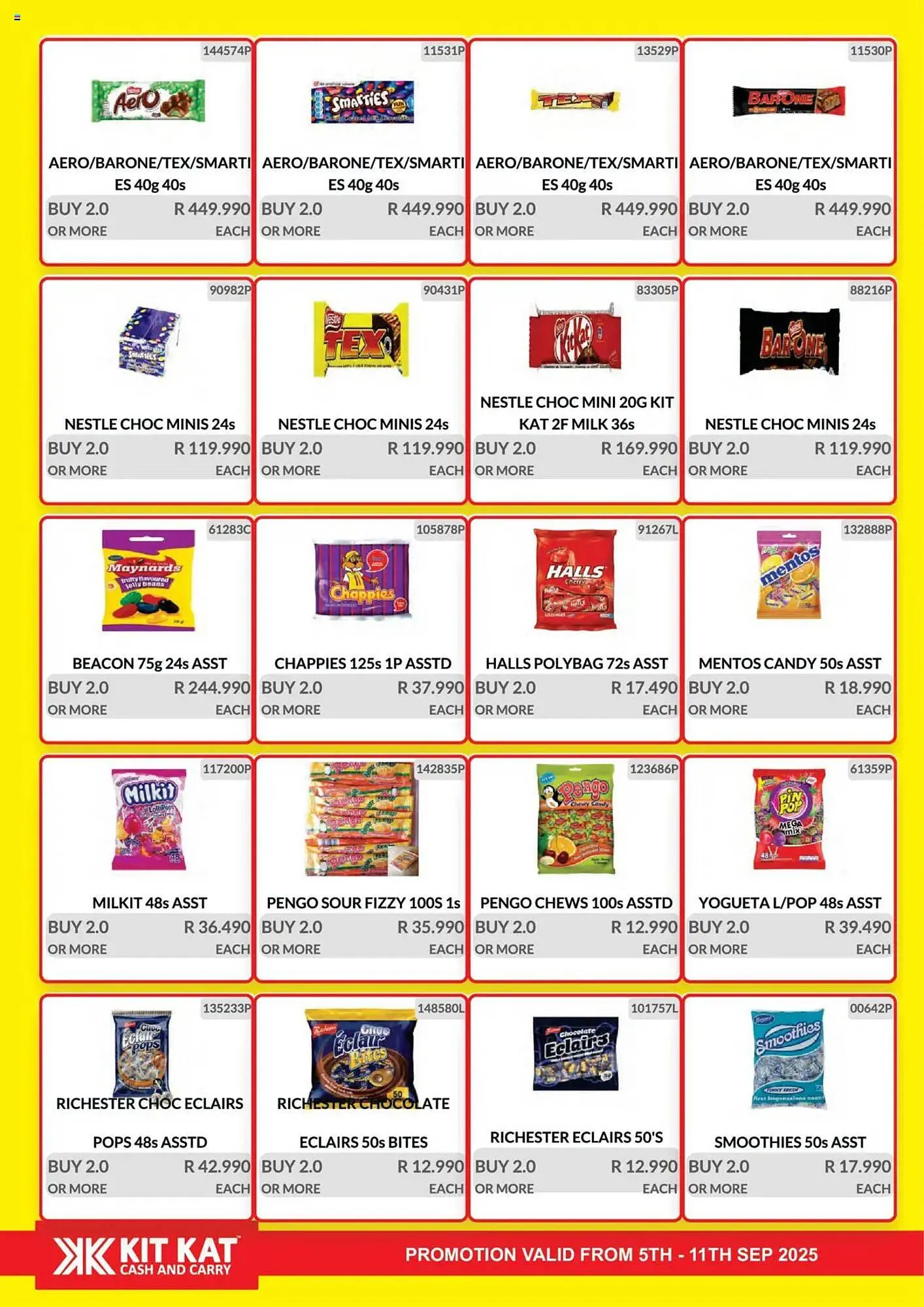 KitKat Cash and Carry catalogue from 5 September to 11 September 2025 - Catalogue Page 3