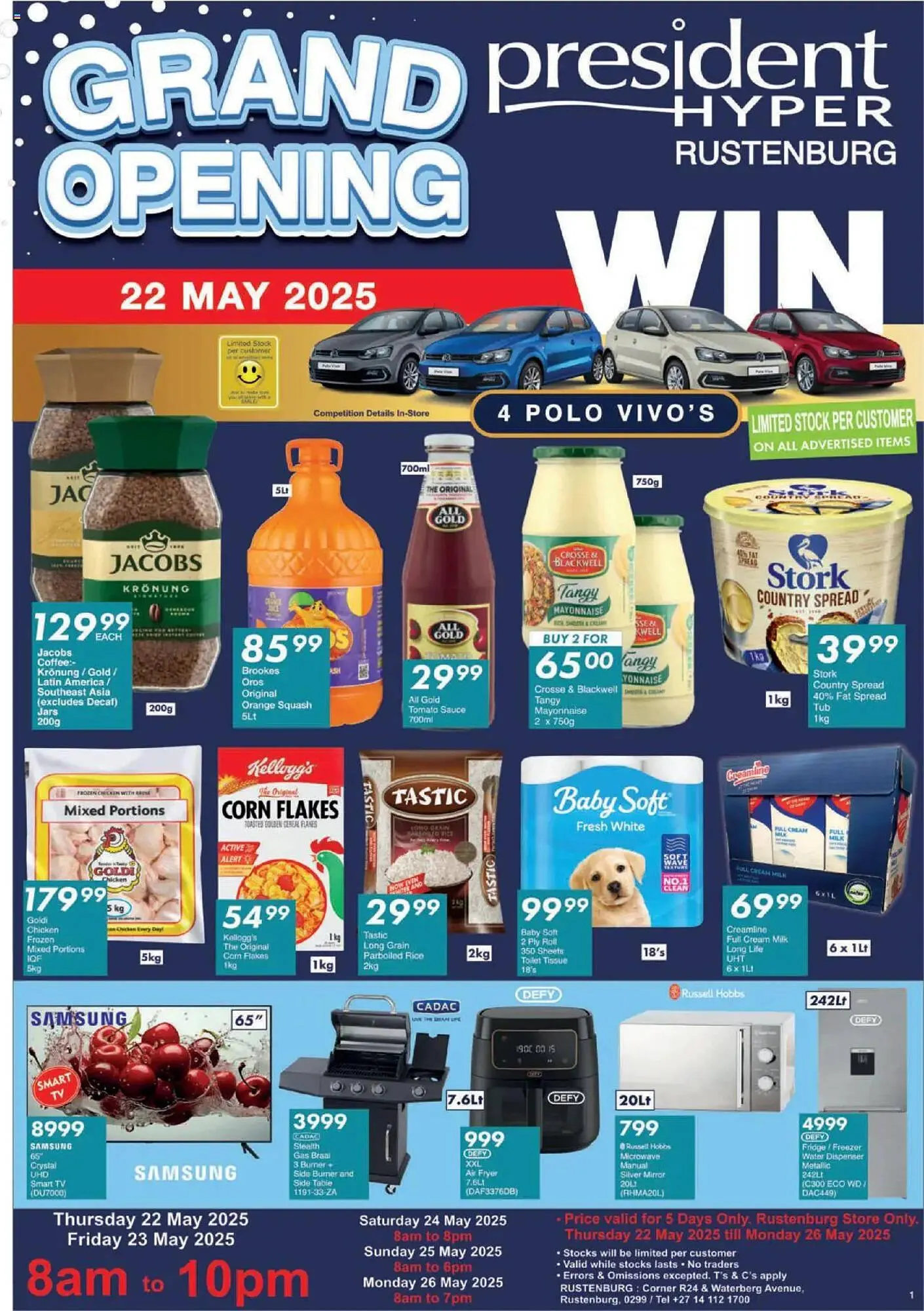 President Hyper catalogue from 22 May to 23 May 2025 - Catalogue Page 1