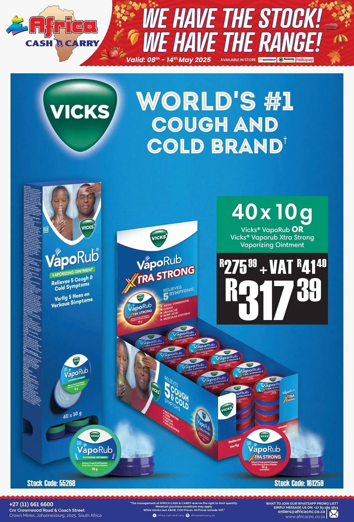 Africa Cash and Carry catalogue from 8 May to 14 May 2025 - Catalogue Page 16