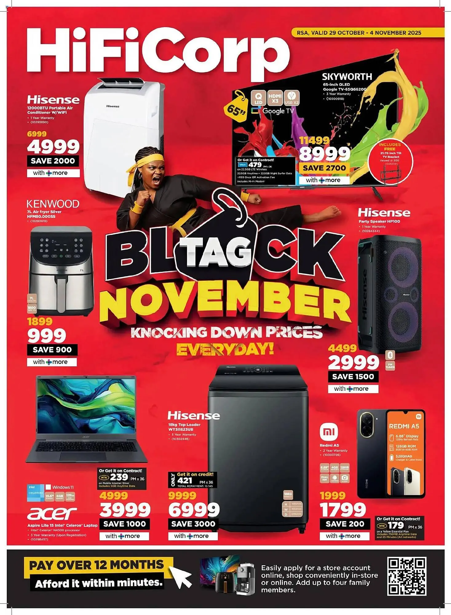 HiFi Corp catalogue from 29 October to 4 November 2025 - Catalogue Page 1