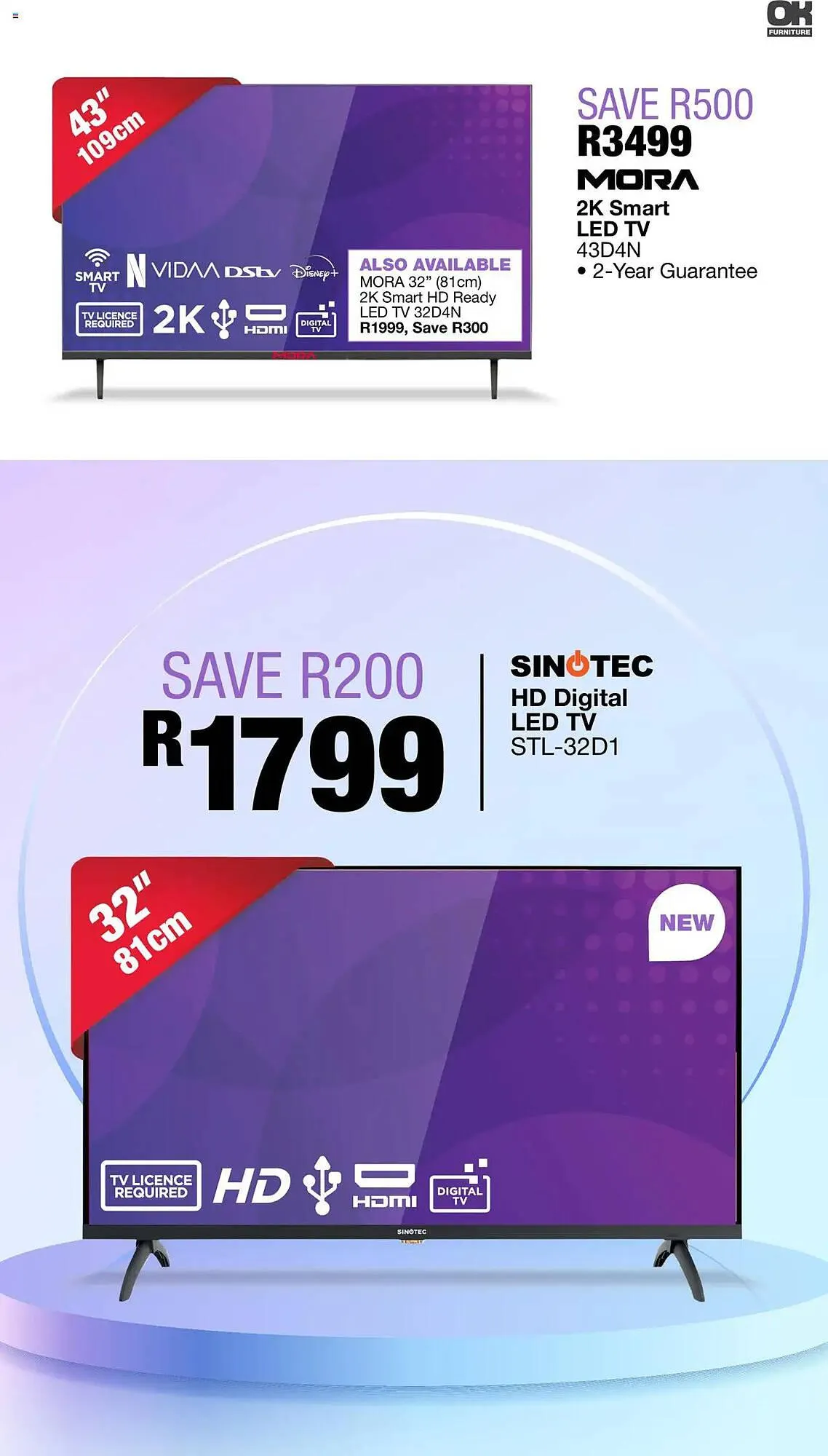 OK Furniture catalogue from 15 September to 5 October 2025 - Catalogue Page 4